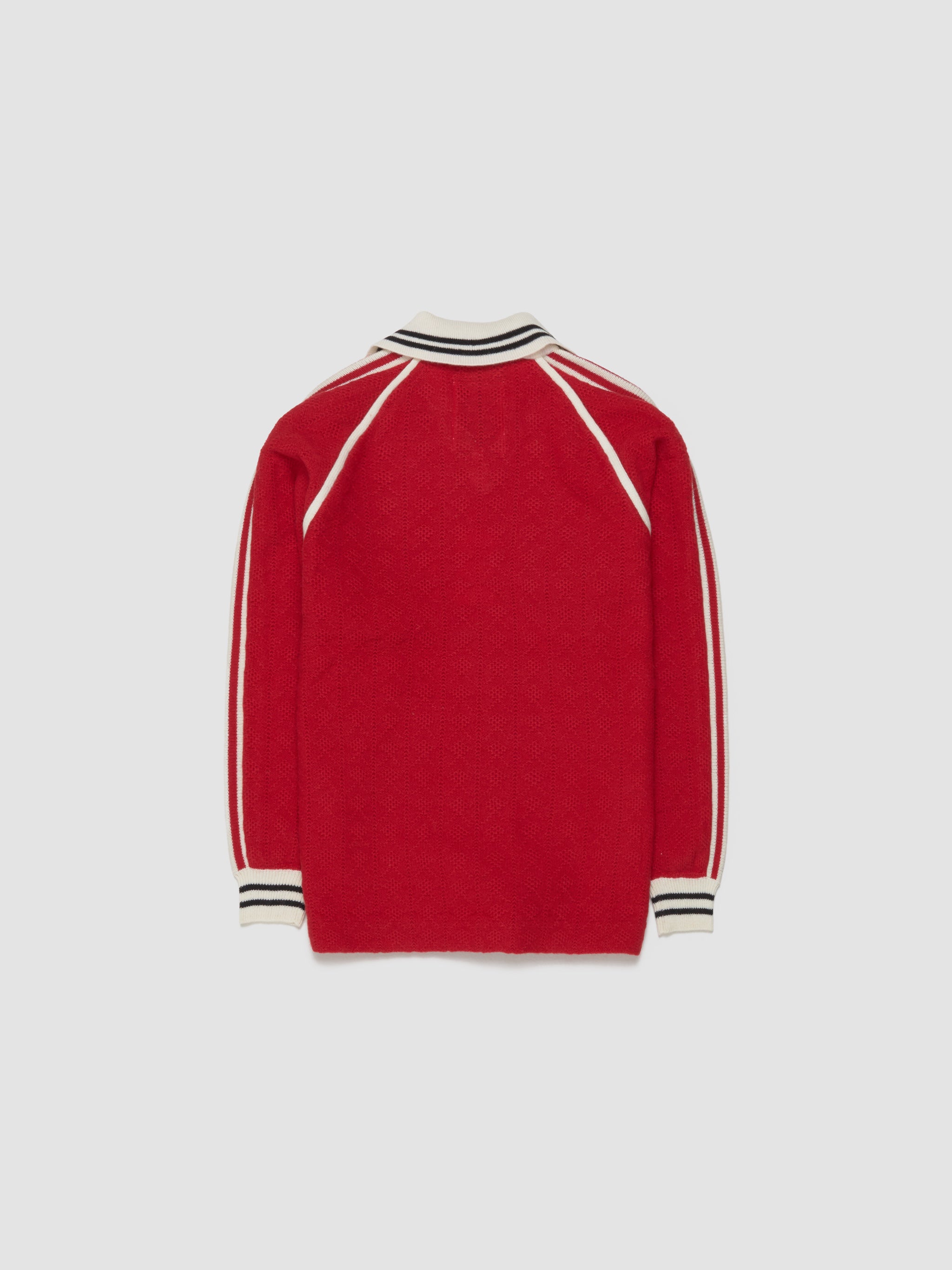 Knitted Jersey in Red