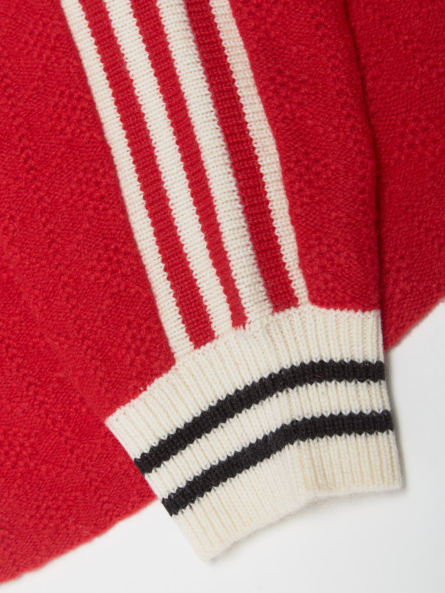 Knitted Jersey in Red