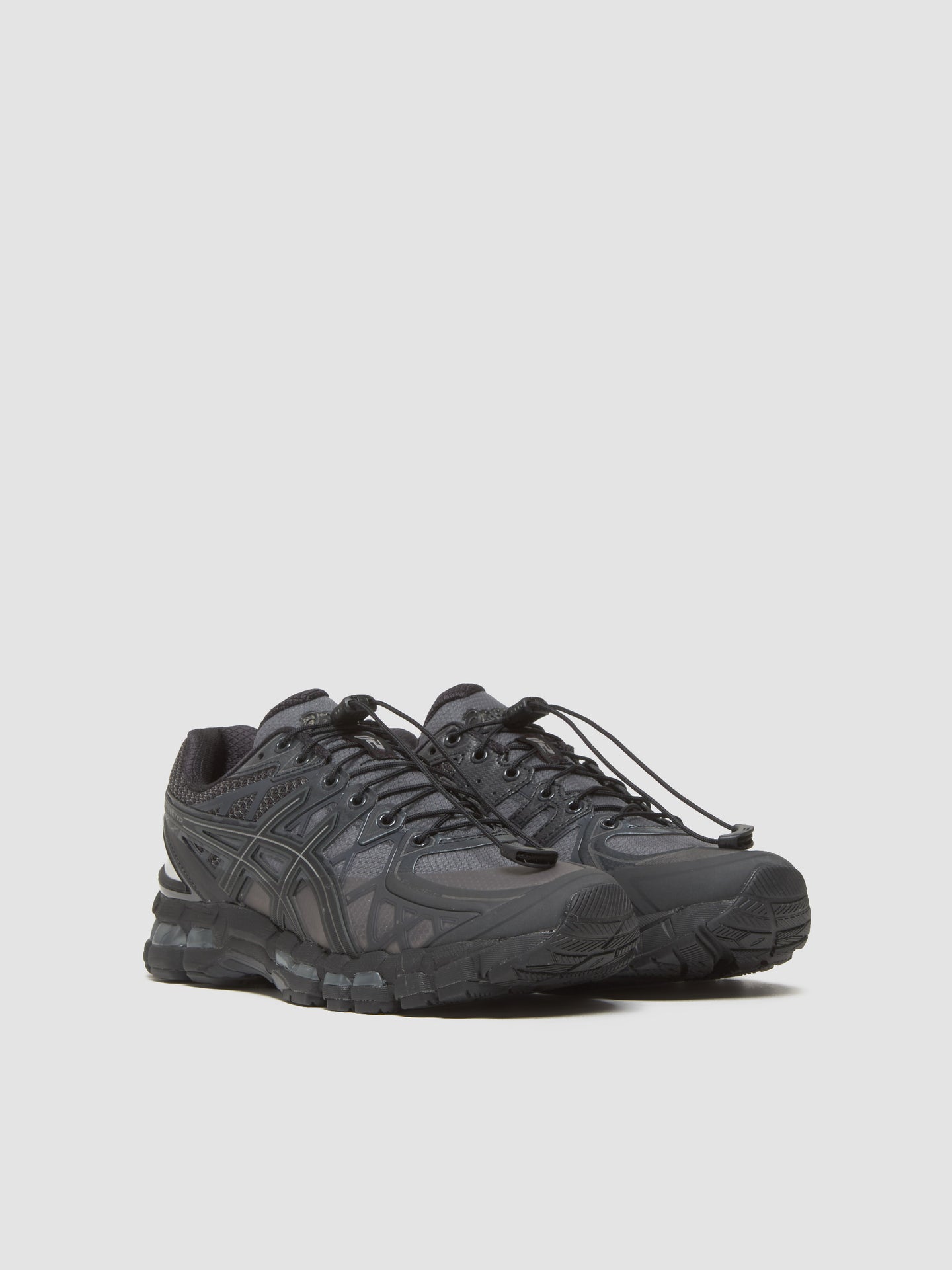 x UNAFFECTED GEL-KAYANO 20 Sneaker in Obsidian Grey & Black