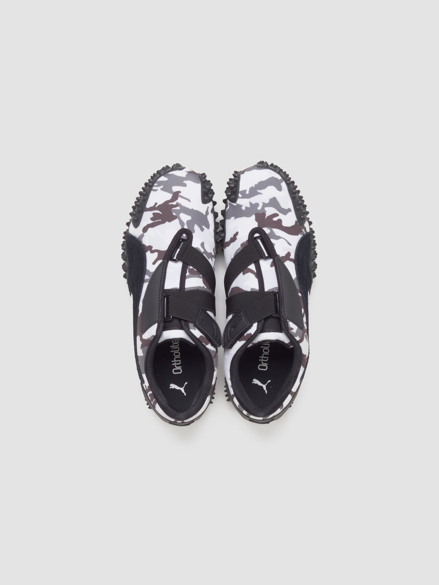 Mostro Camo Sneaker in Black & Cast Iron