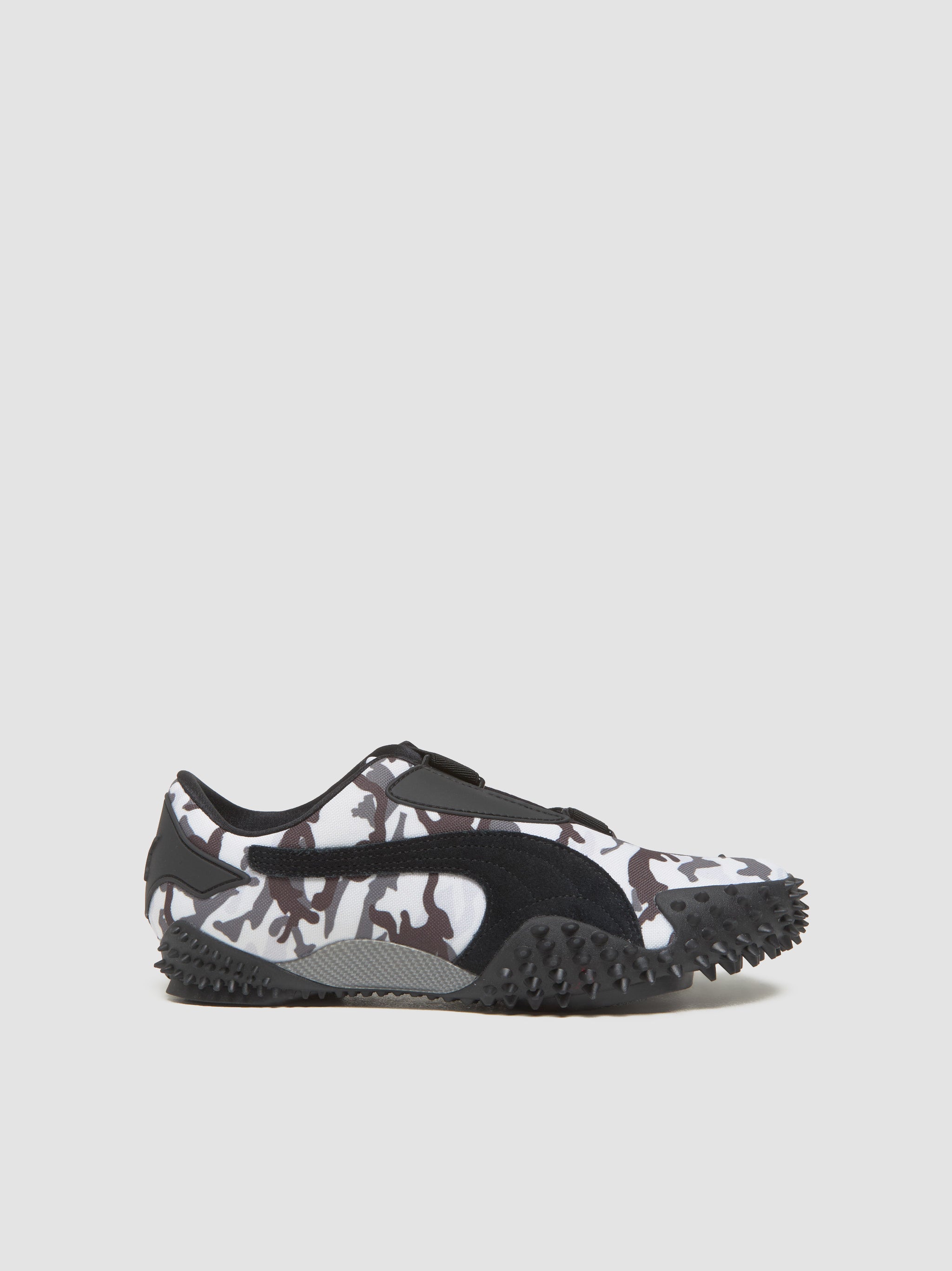 Mostro Camo Sneaker in Black & Cast Iron