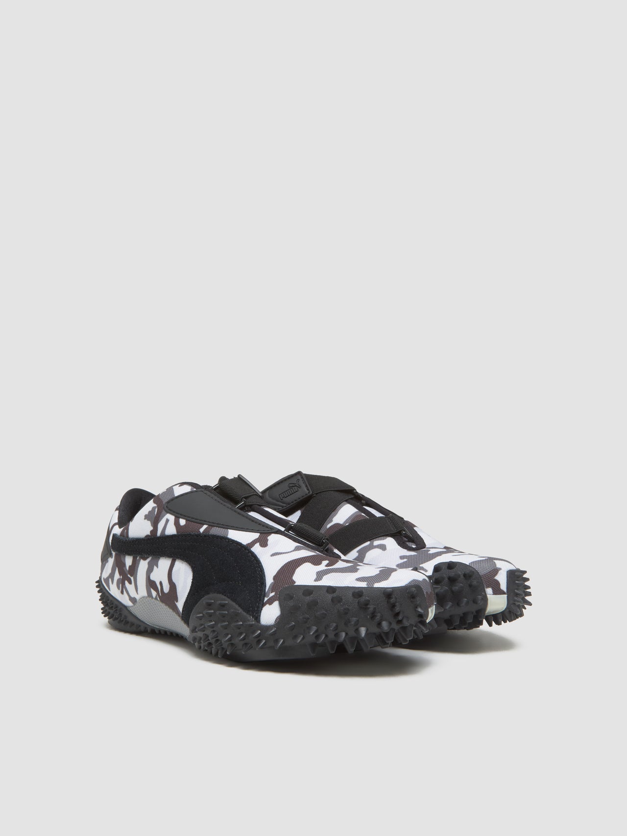 Mostro Camo Sneaker in Black & Cast Iron