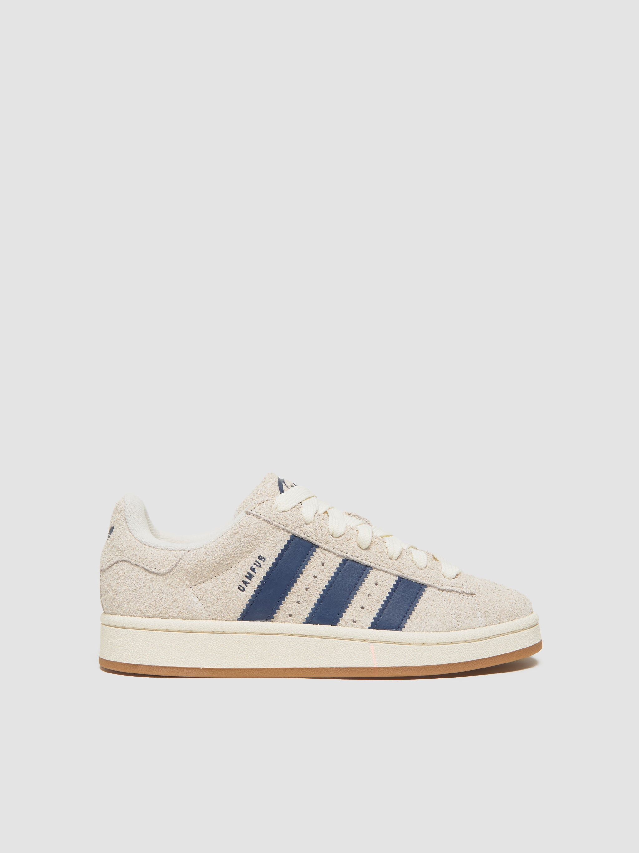 Campus 00s Sneaker in Cream White & Dark Blue