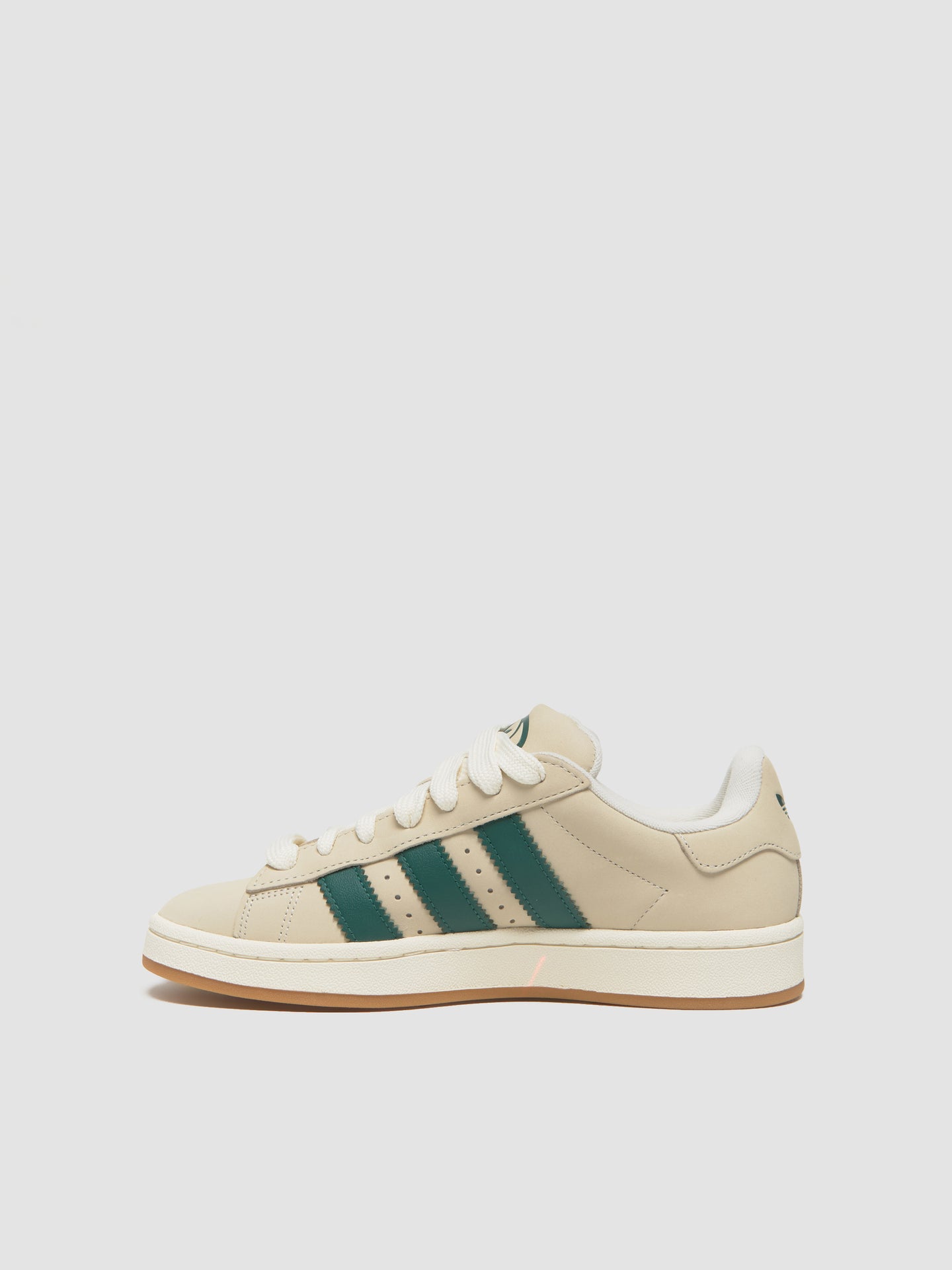 Campus 00s Sneaker in Cream White & Collegiate Green