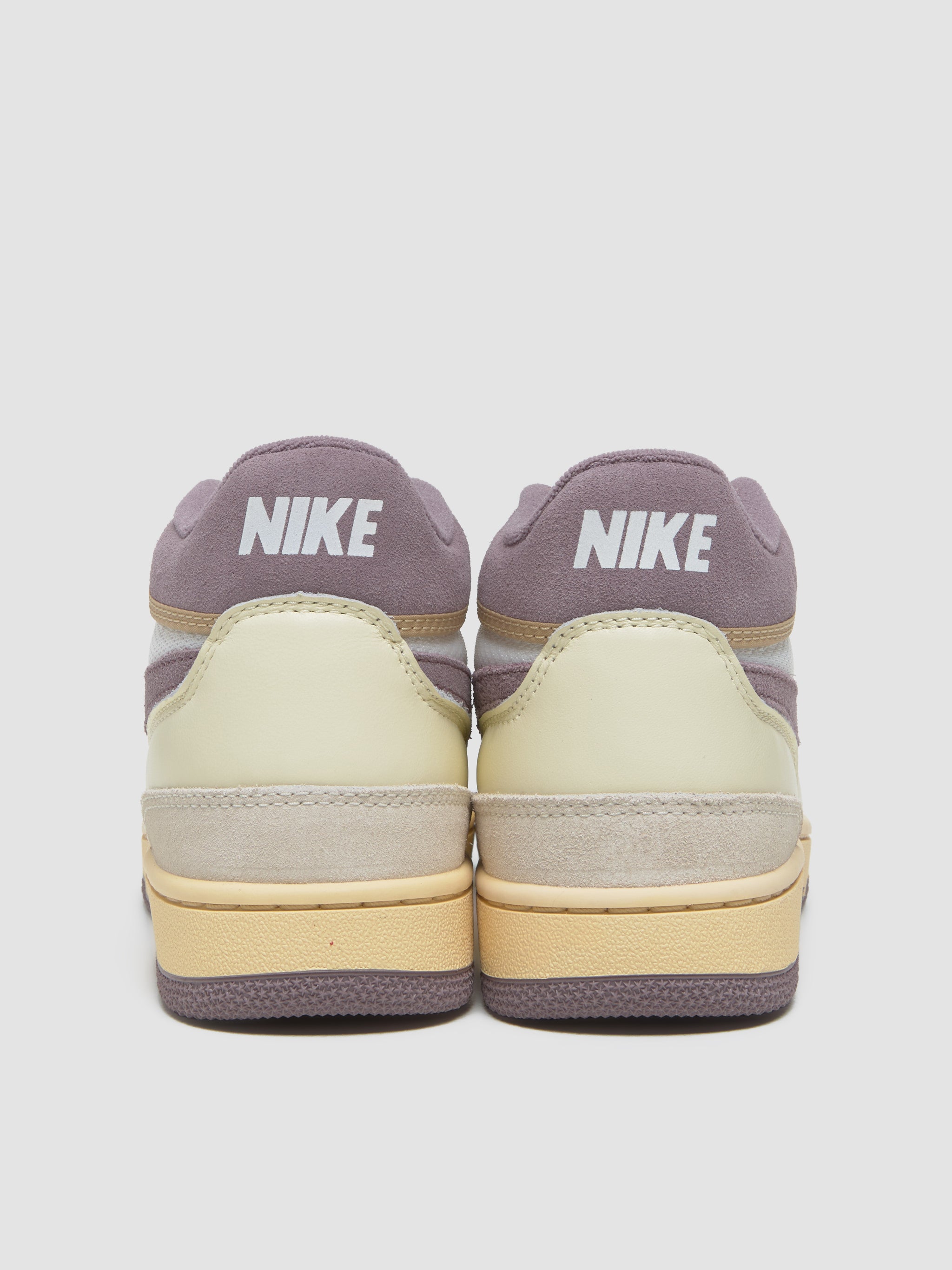 Mac Attack Sneaker in Taupe Grey & Coconut Milk