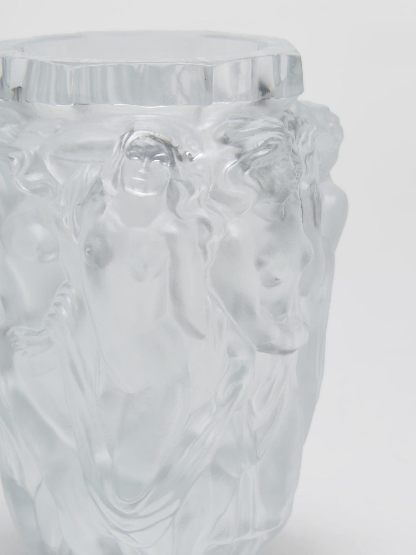 Michael Vase in Clear