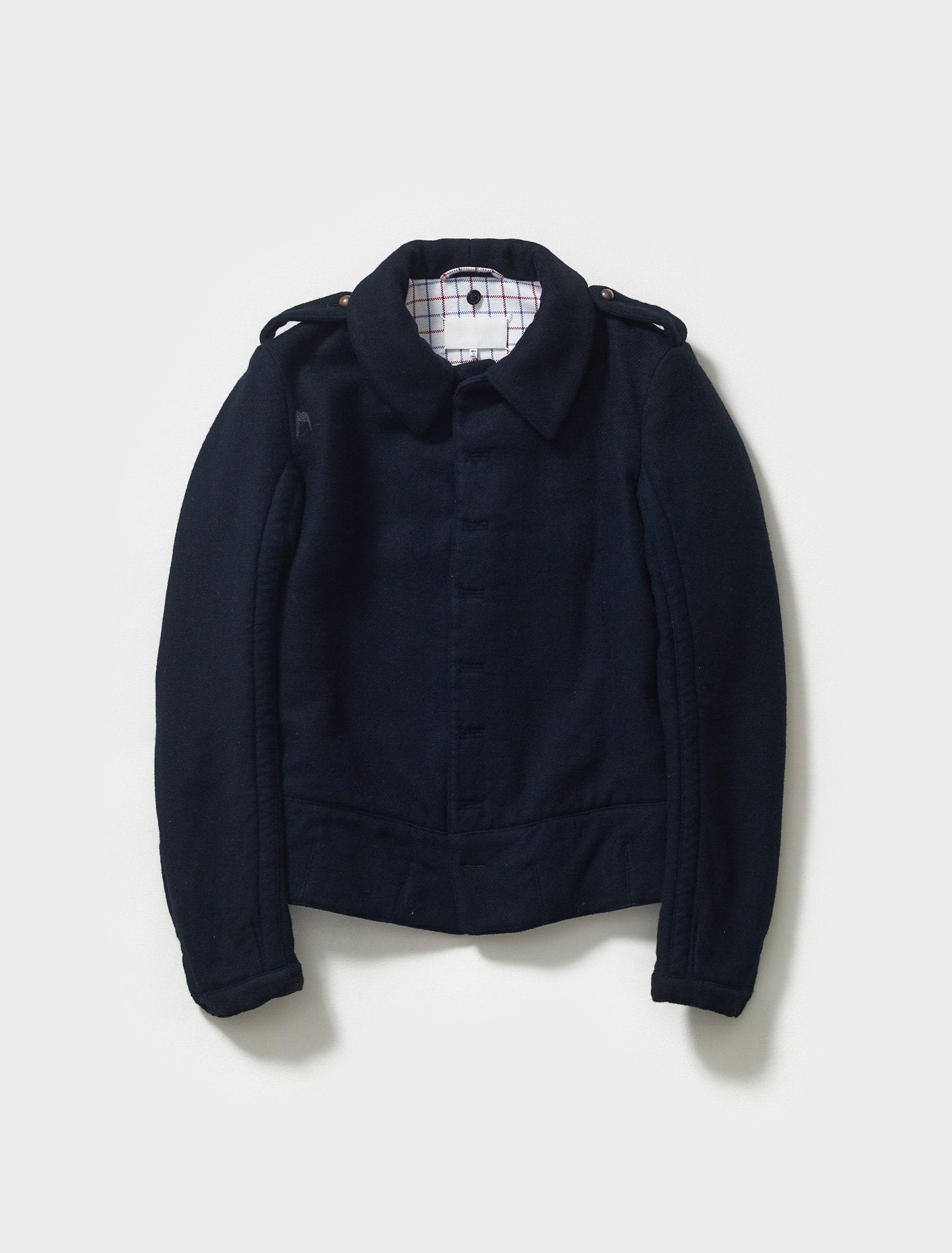 Piping Detailed Jacket in Indigo