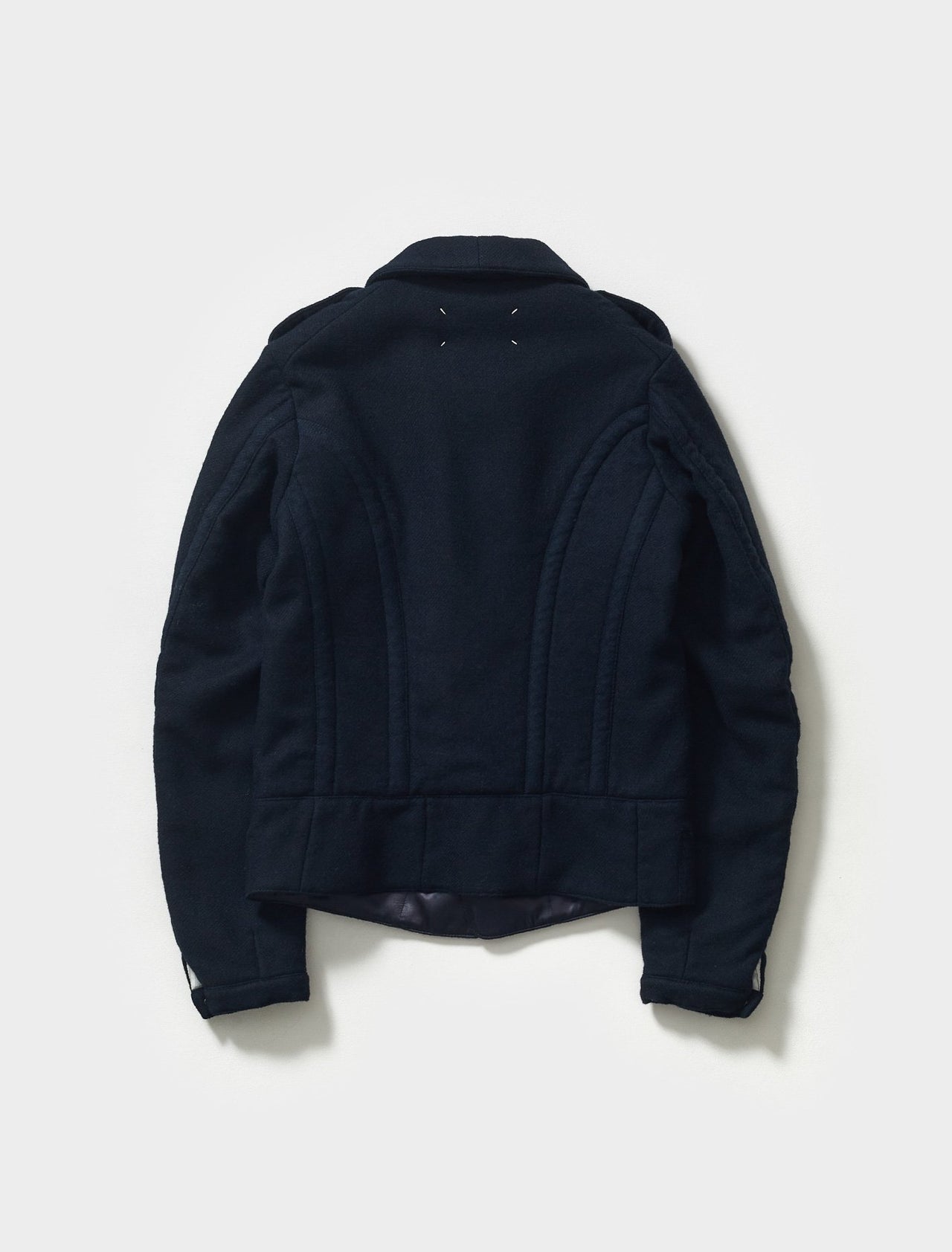 Piping Detailed Jacket in Indigo