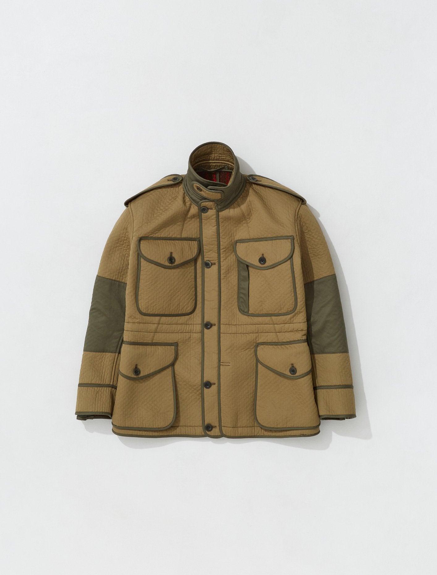 Bonded Reversible Jacket in Brown