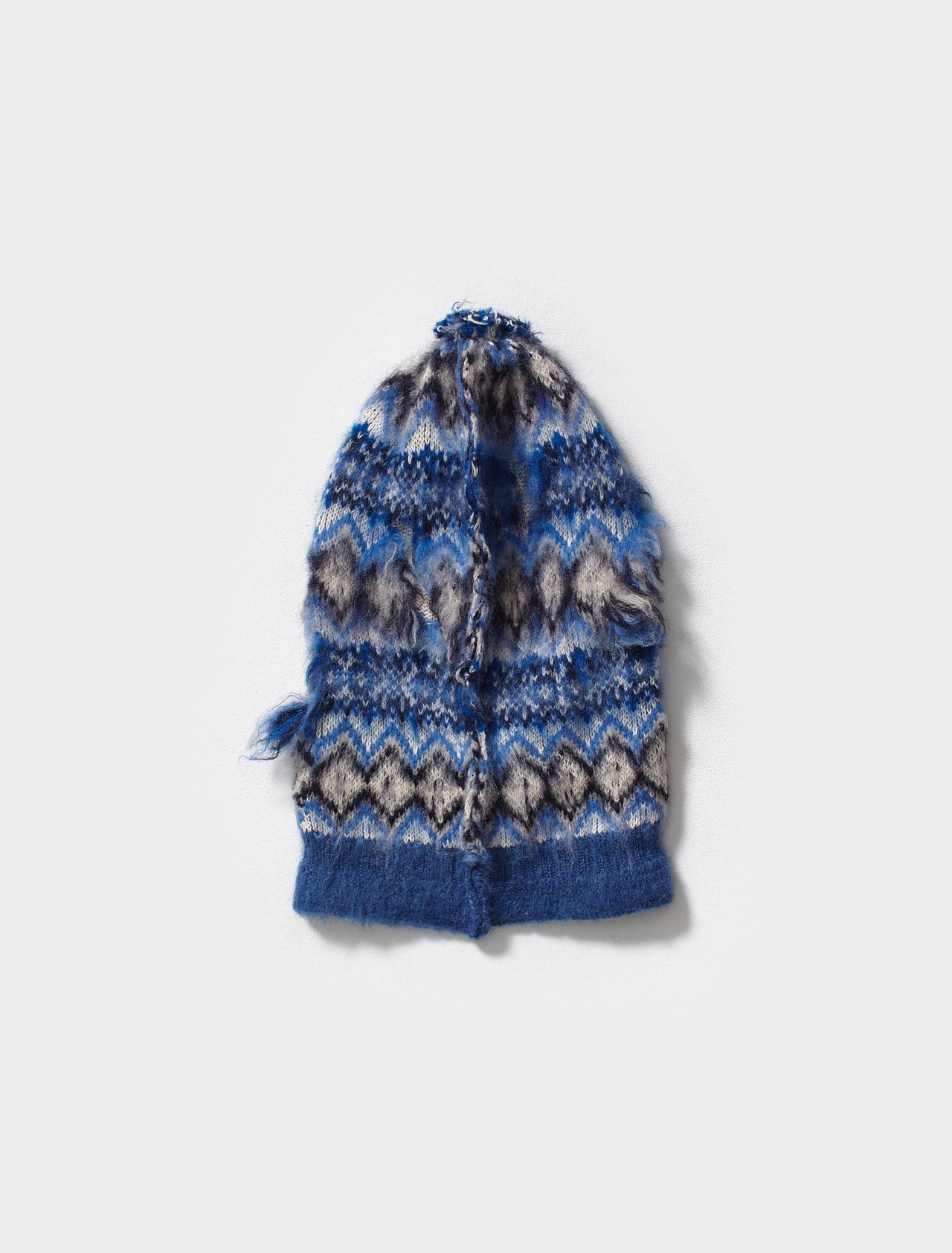 Jacquard Balaclava in Blue