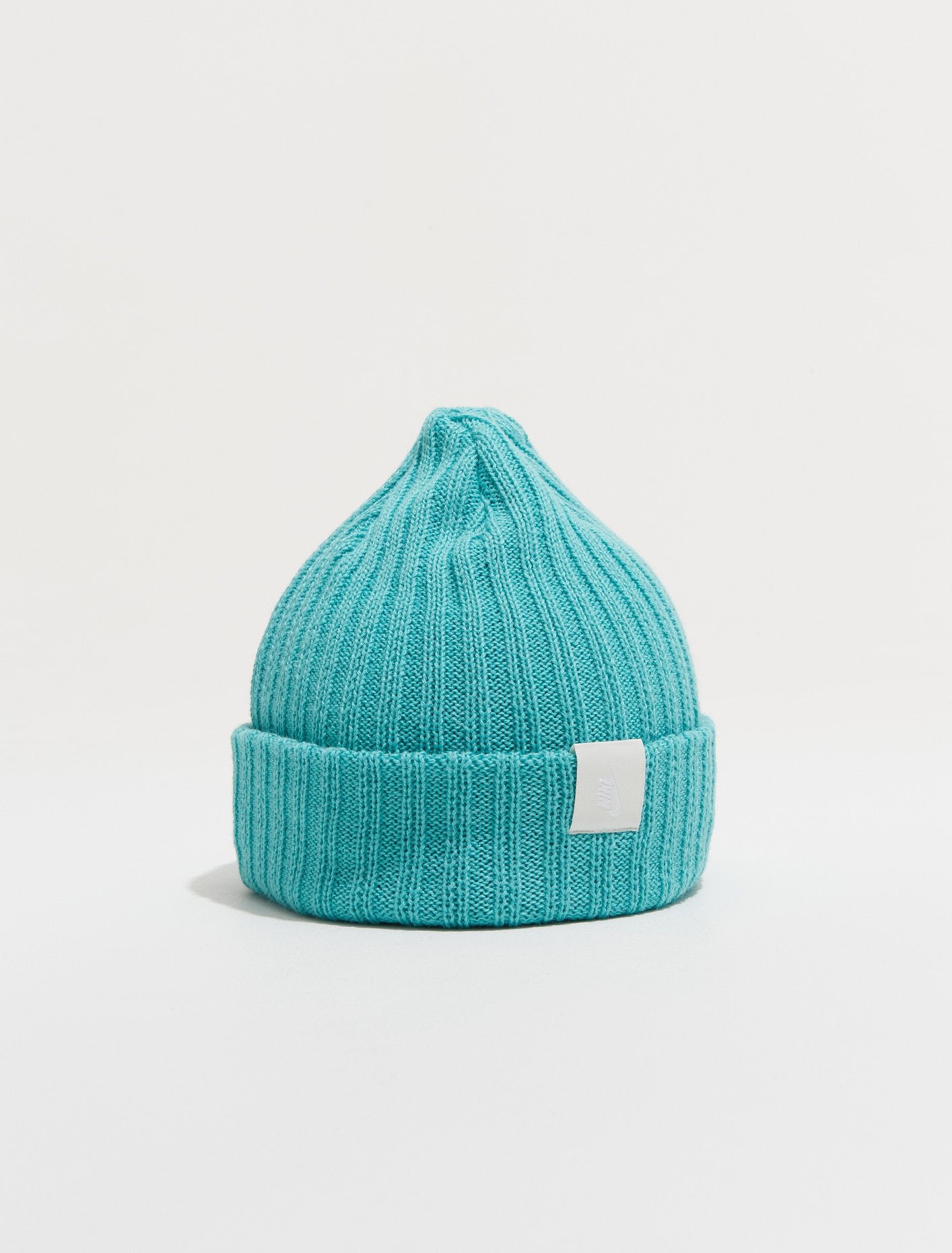 NRG Solo Swoosh Beanie in Washed Teal