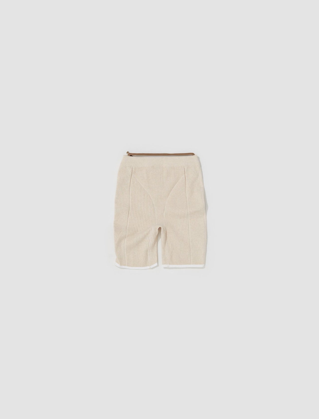 x Jacquemus Shorts in Pearl White