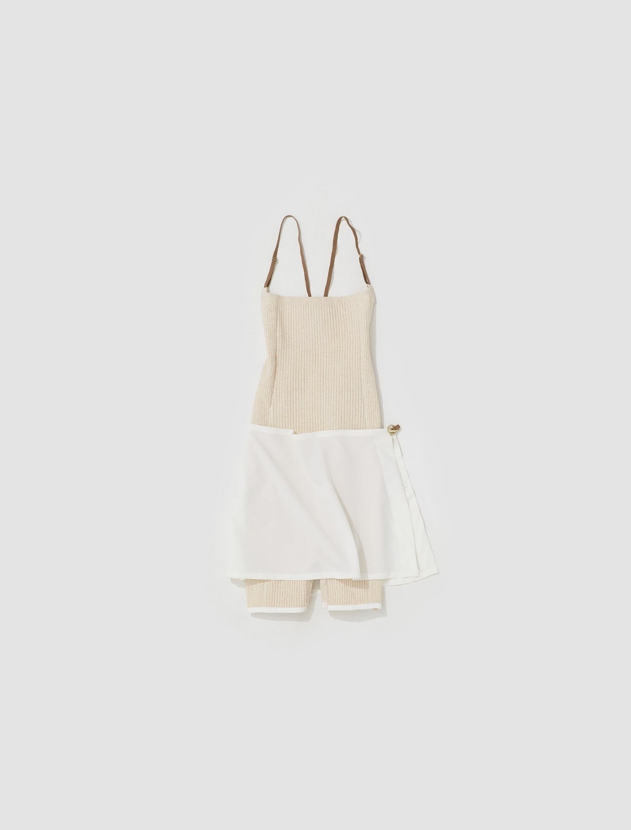 x Jacquemus Bodysuit in Pearl White