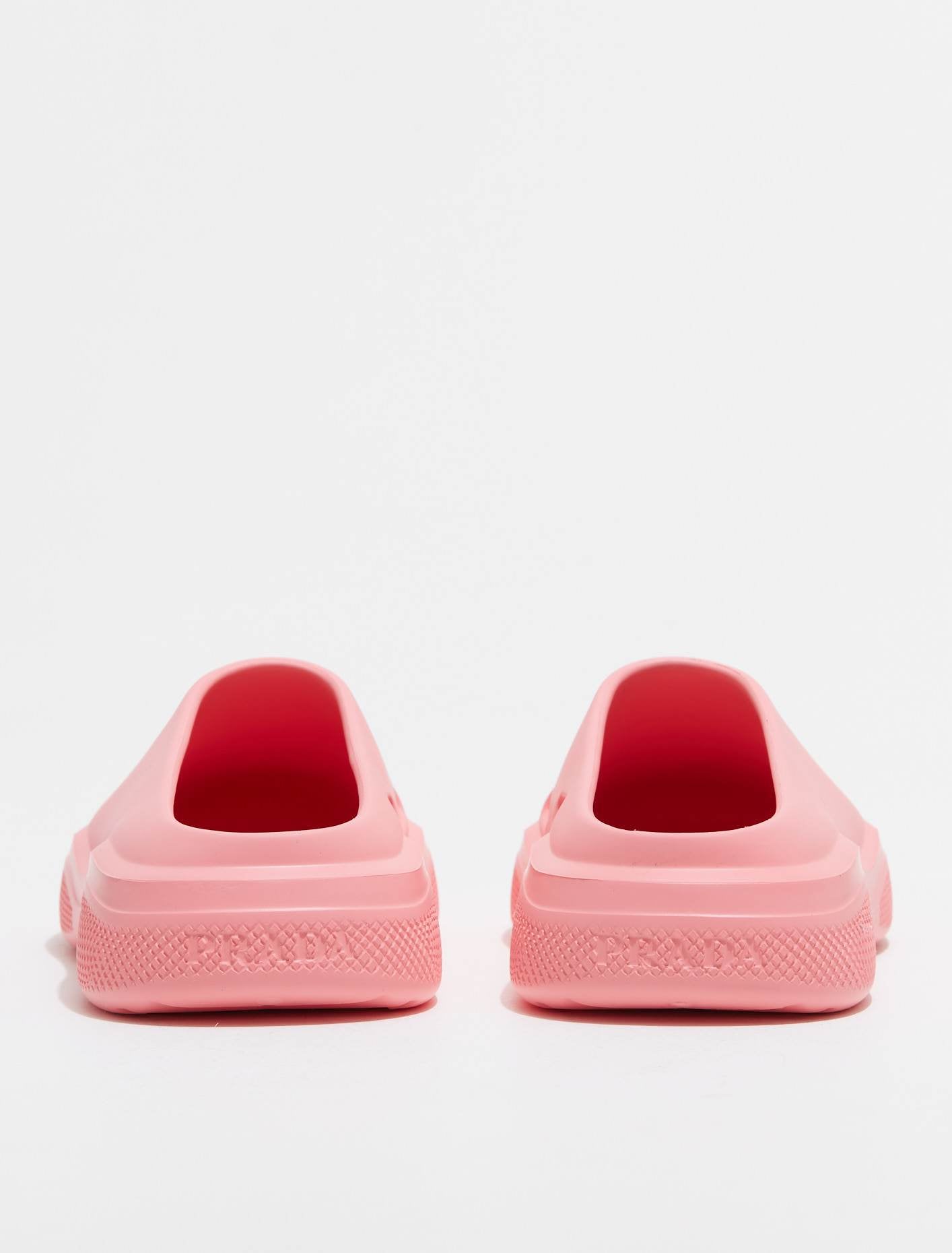 Foam Rubber Mules in Begonia Pink