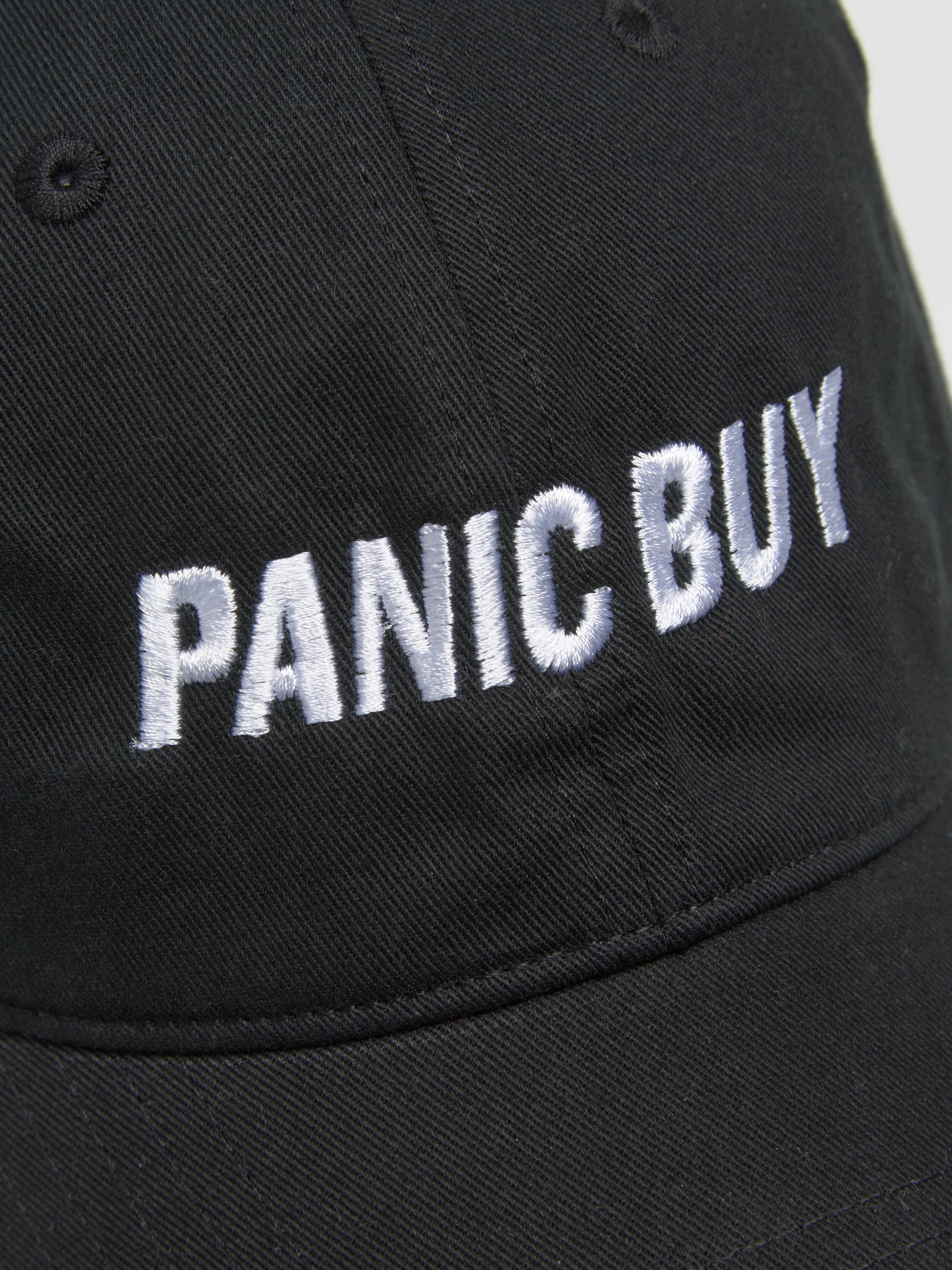 Panic Buy Cap in Black