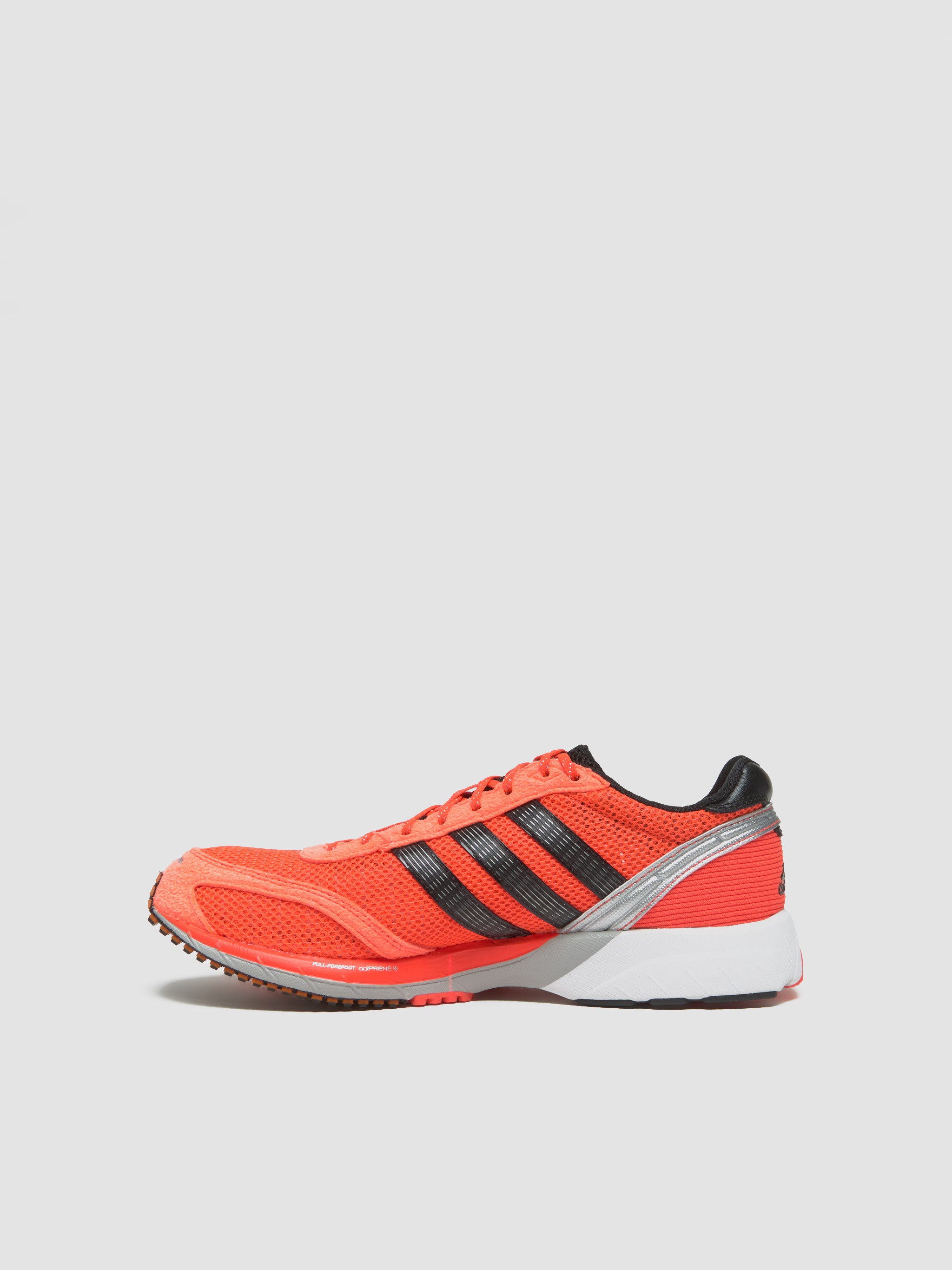 Adizero Adios OG Sneaker in Solar Red & White