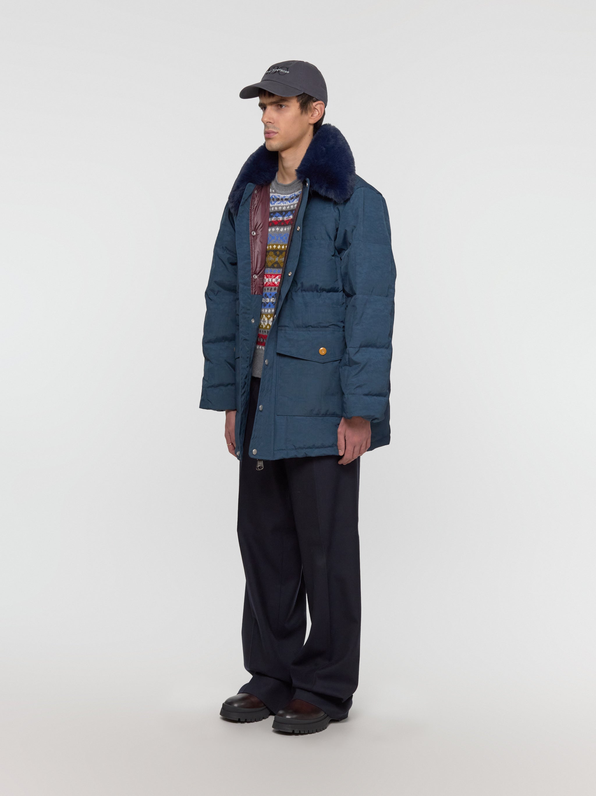 Homage Parka in Navy