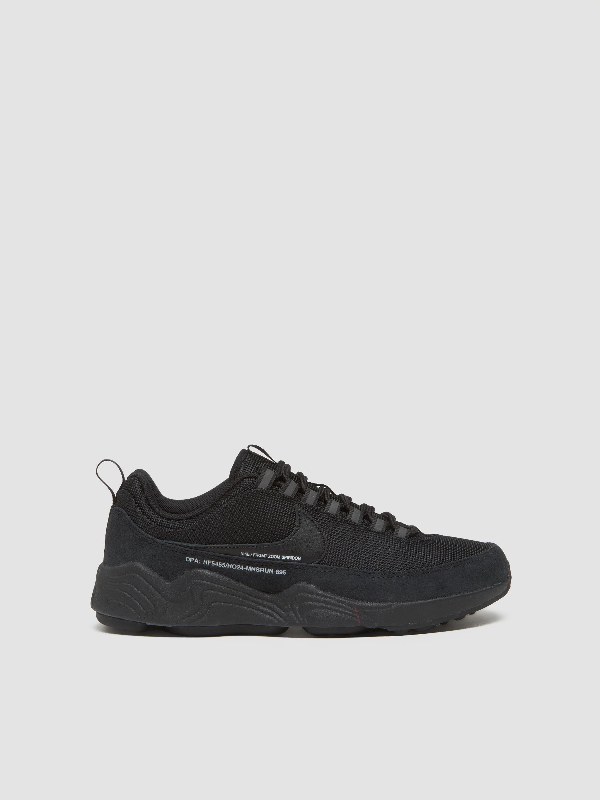 x Fragment Air Zoom Spiridon SP Sneaker in Black