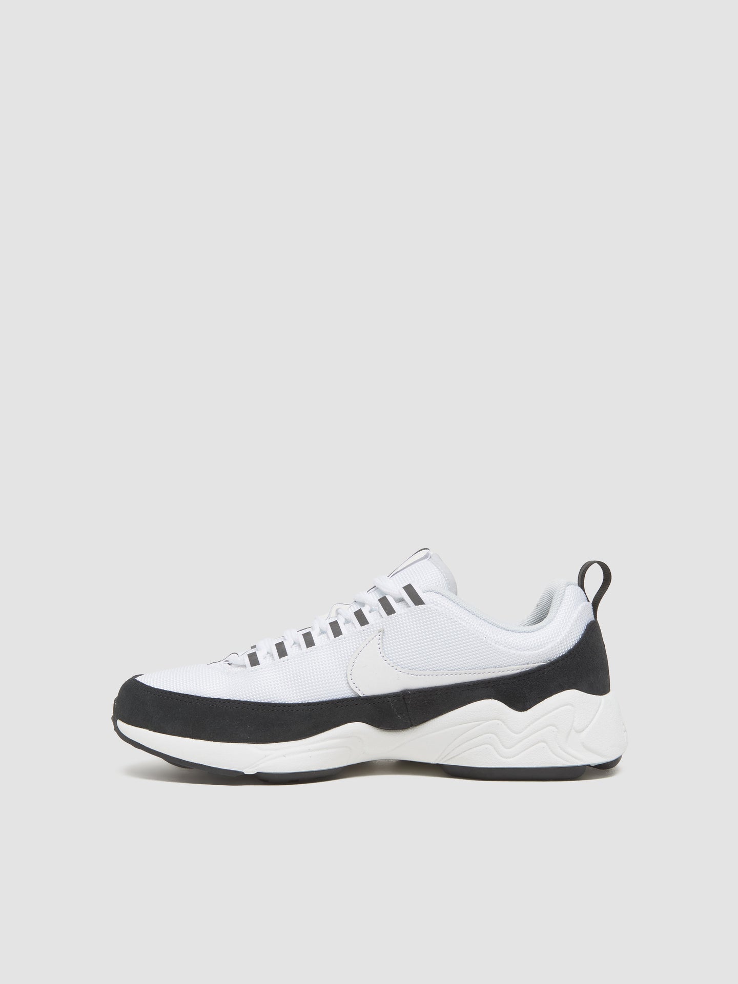 x Fragment Air Zoom Spiridon SP Sneaker in White & Blue Void