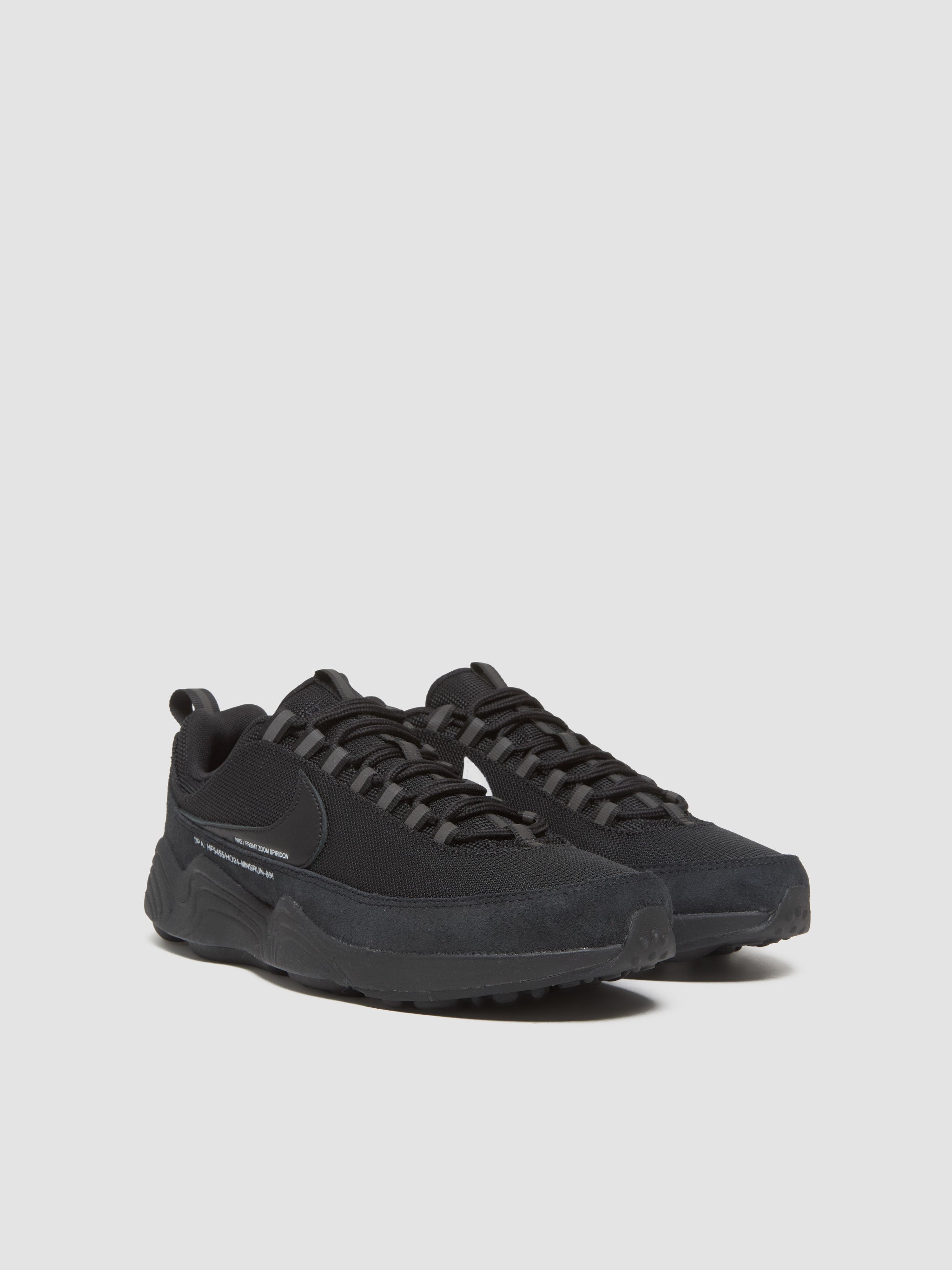 x Fragment Air Zoom Spiridon SP Sneaker in Black