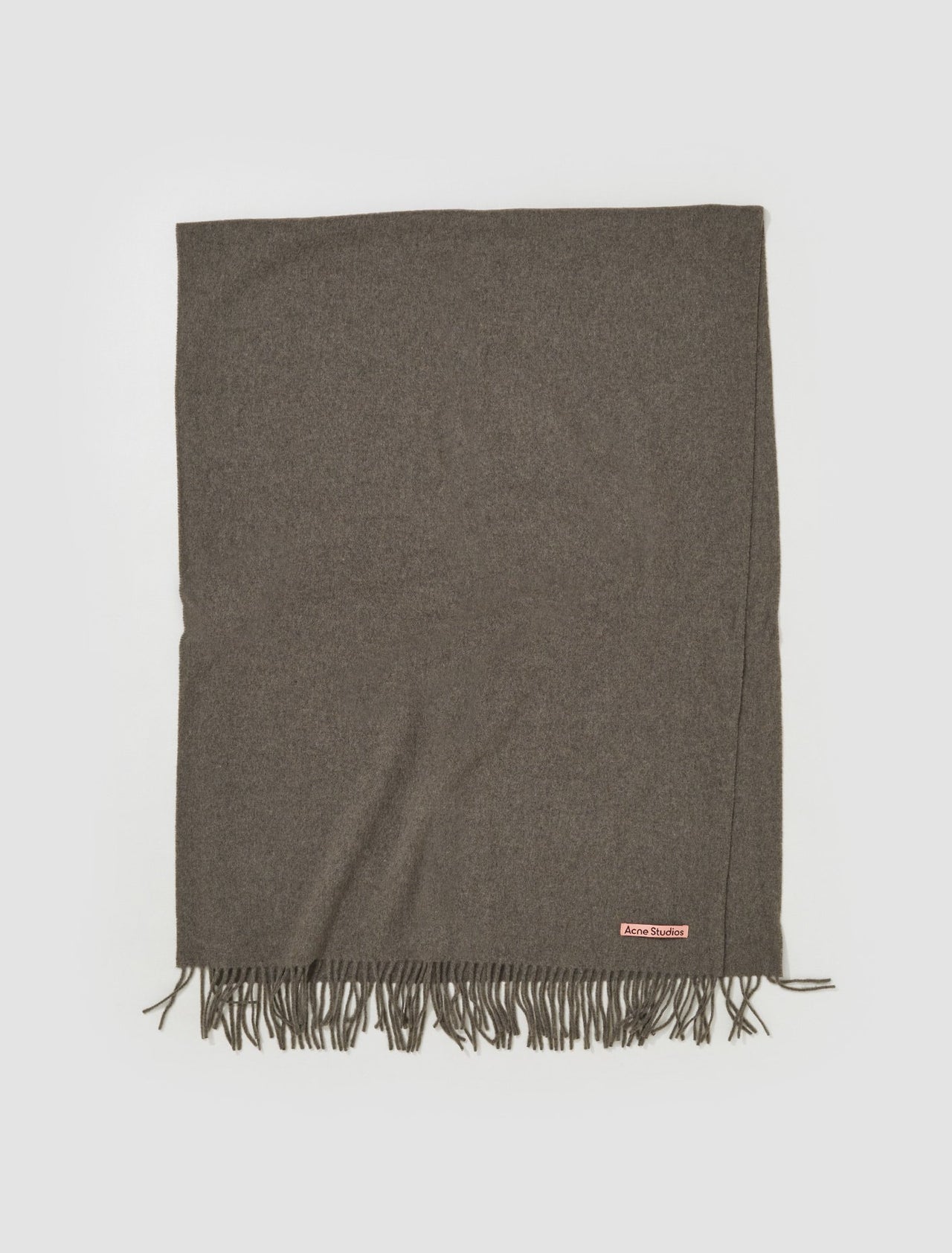 Wide Scarf in Light Olive