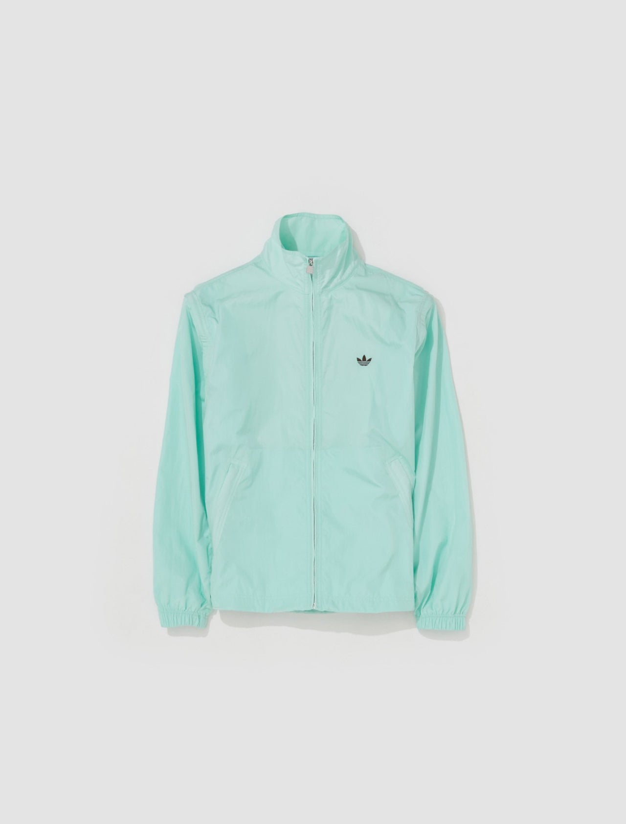 x Wales Bonner Nylon Anorak in Clear Mint