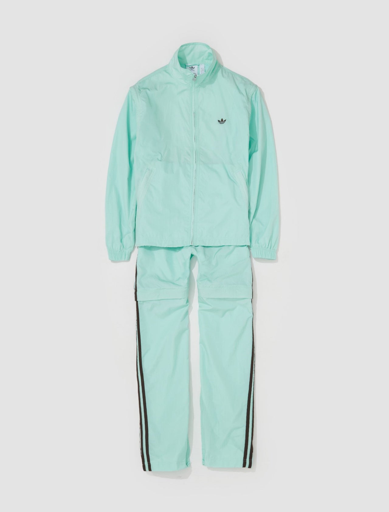 x Wales Bonner Nylon Anorak in Clear Mint