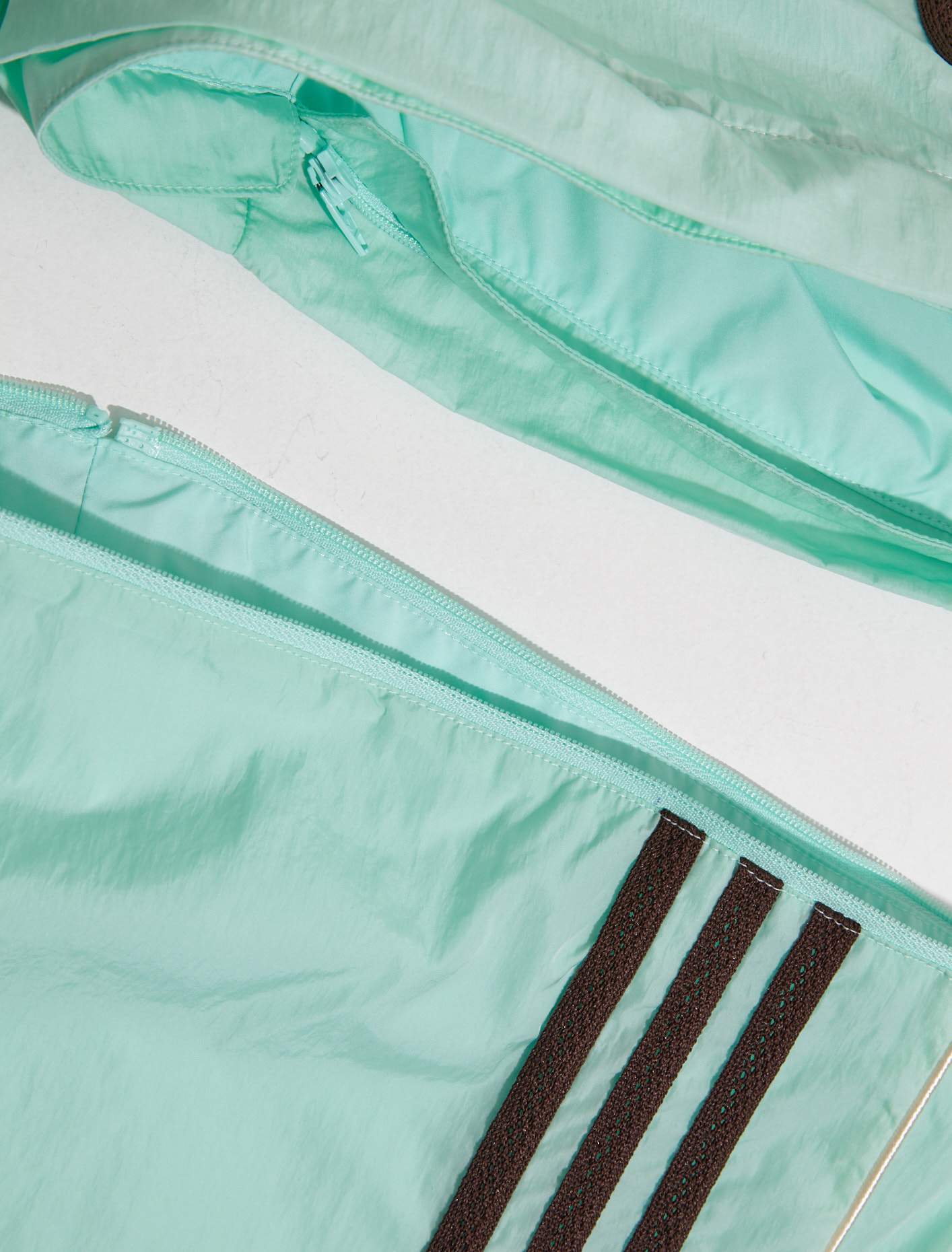 x Wales Bonner Nylon Track Pants in Clear Mint