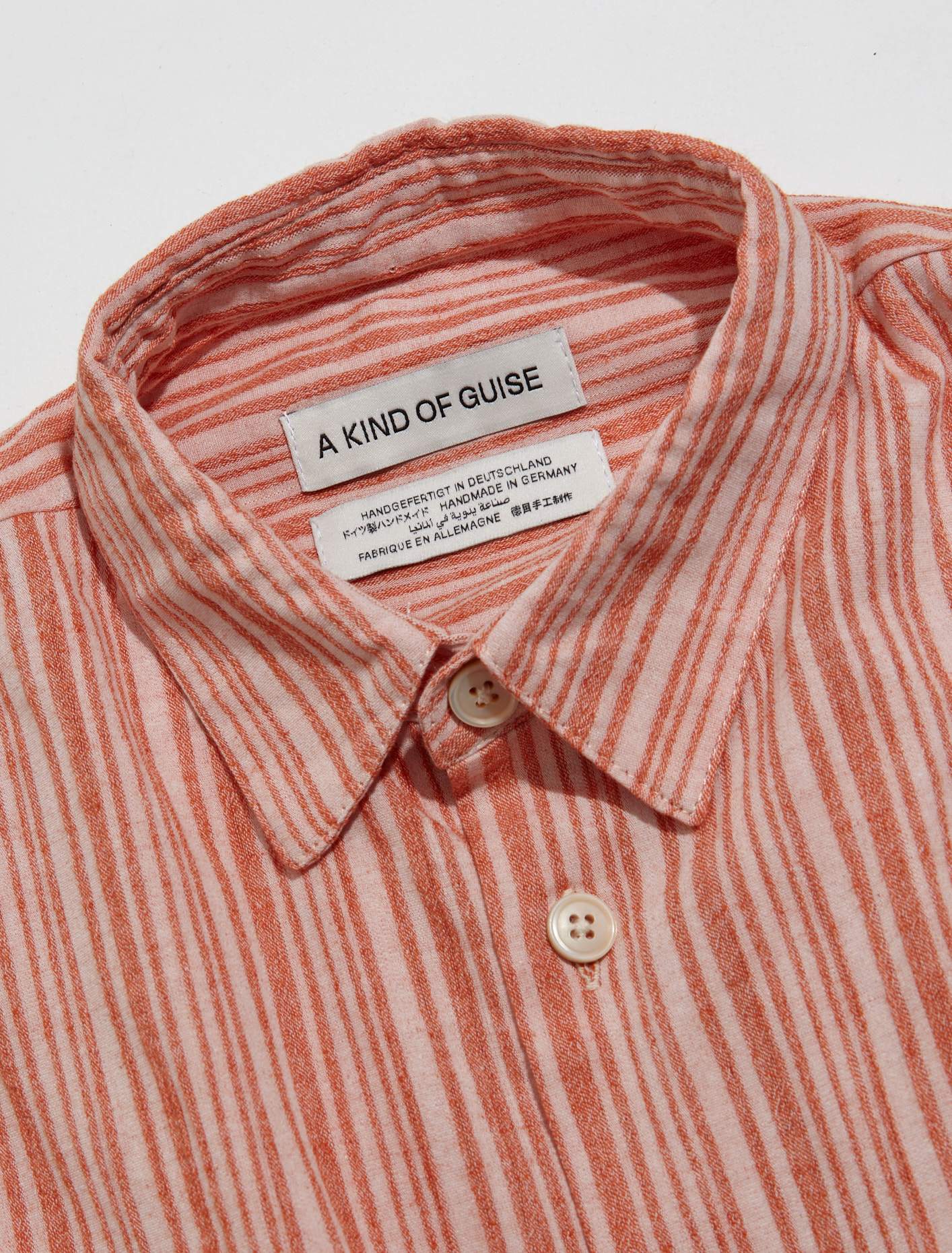 Gusto Shirt in Chili Stripe