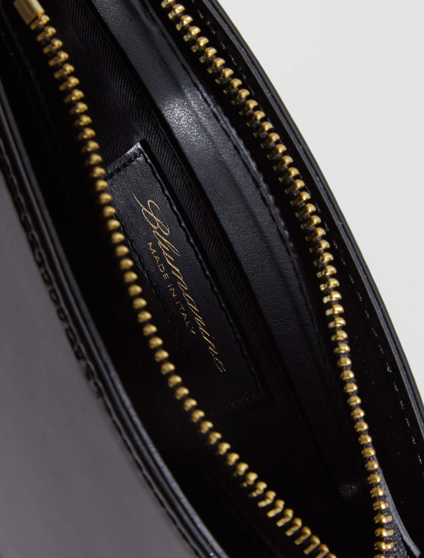 Patent Leather Bag in Black