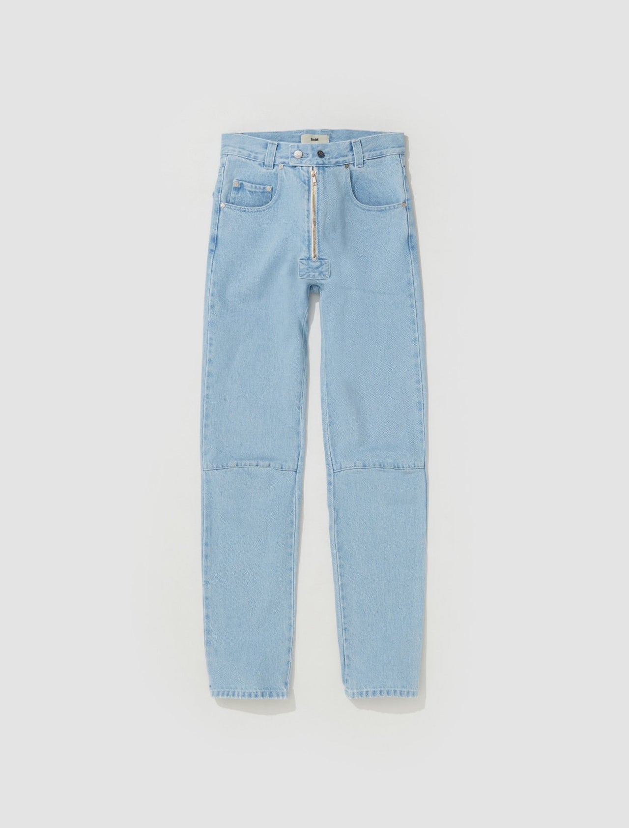 Darveesh 5 Pocket Denim Trousers in Light Indigo