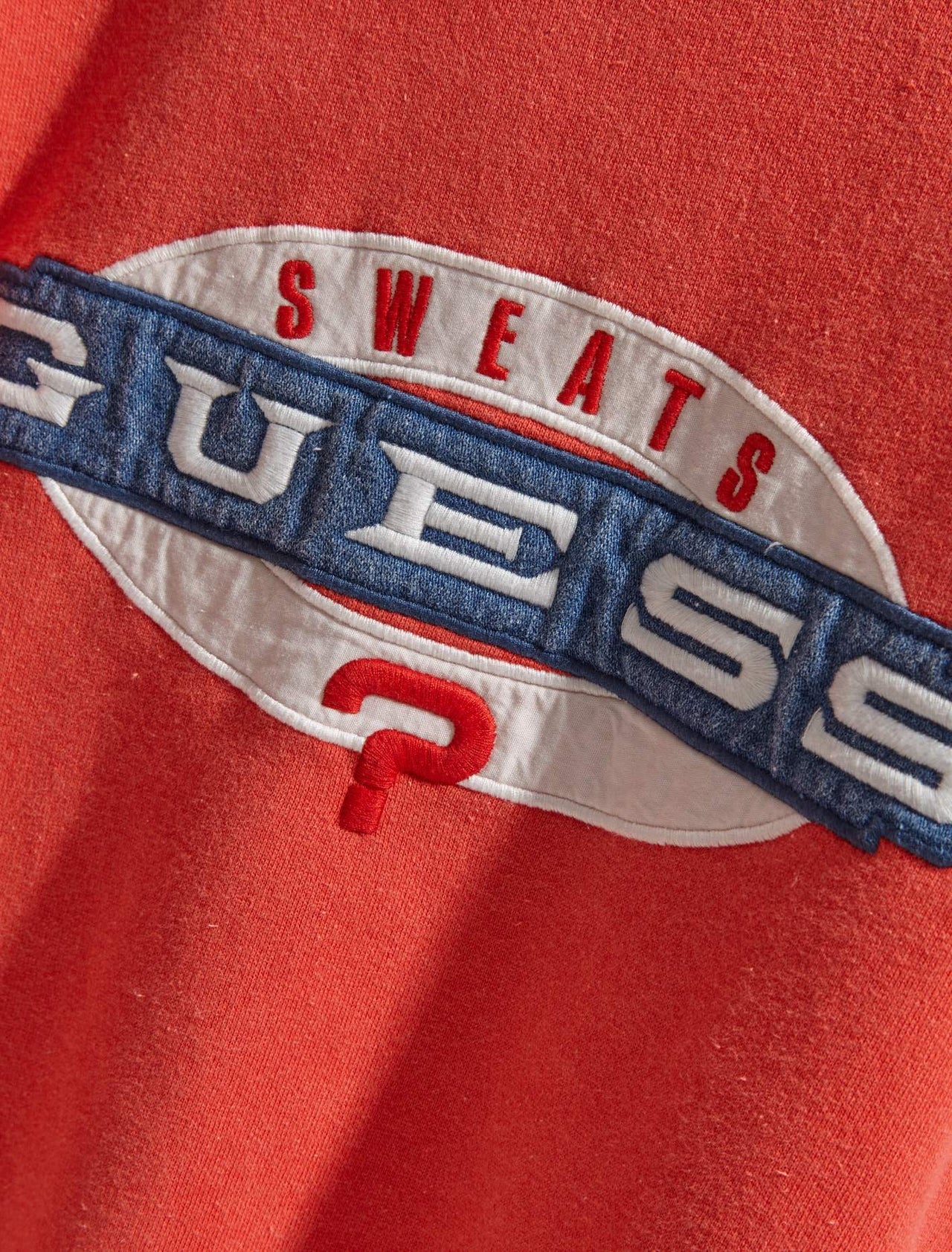 Logo Crewneck in Strawberry Red