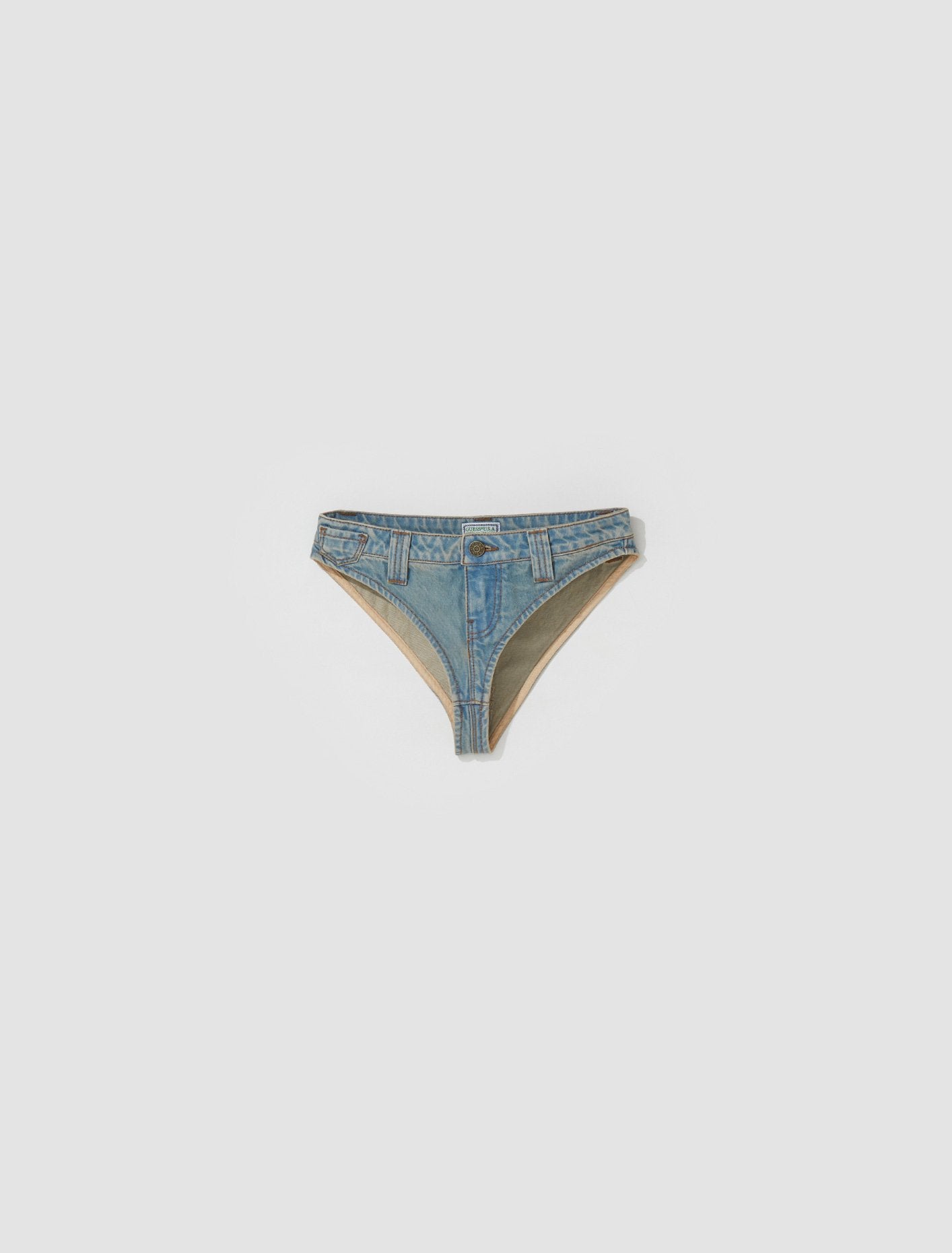 Denim Bottom in Sandy Beach Indigo