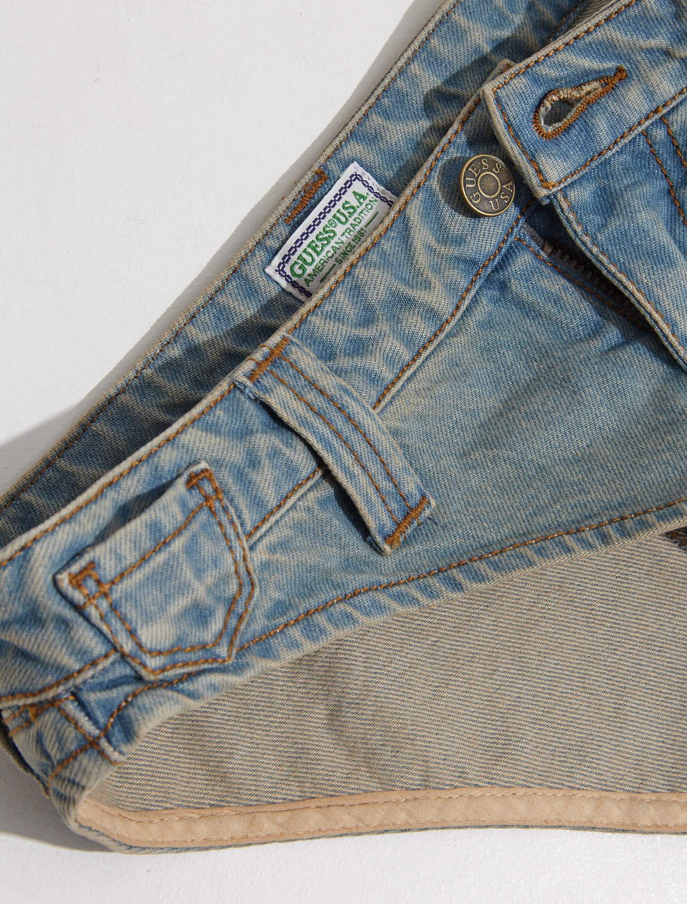 Denim Bottom in Sandy Beach Indigo