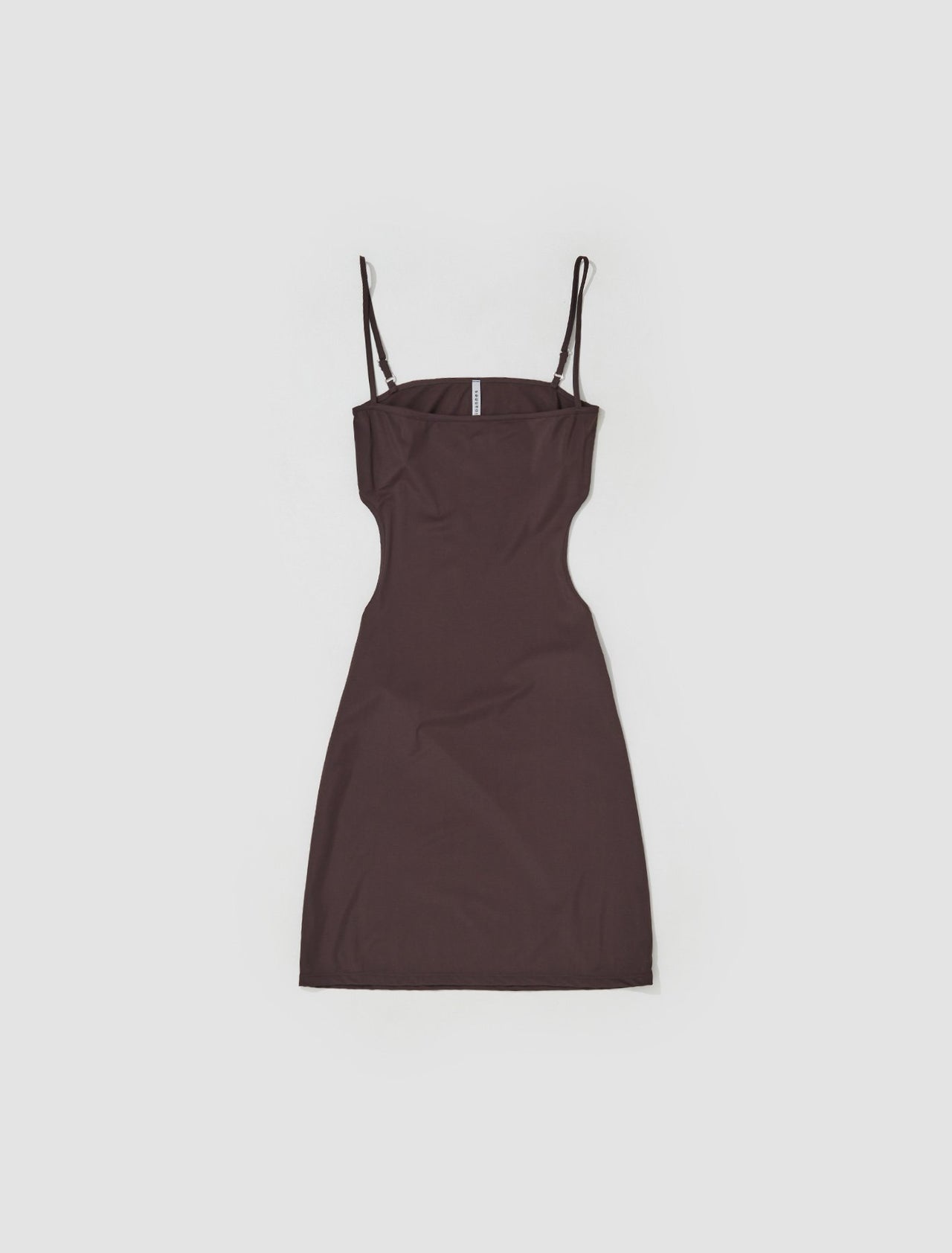 Slip Mini Dress in Ganache