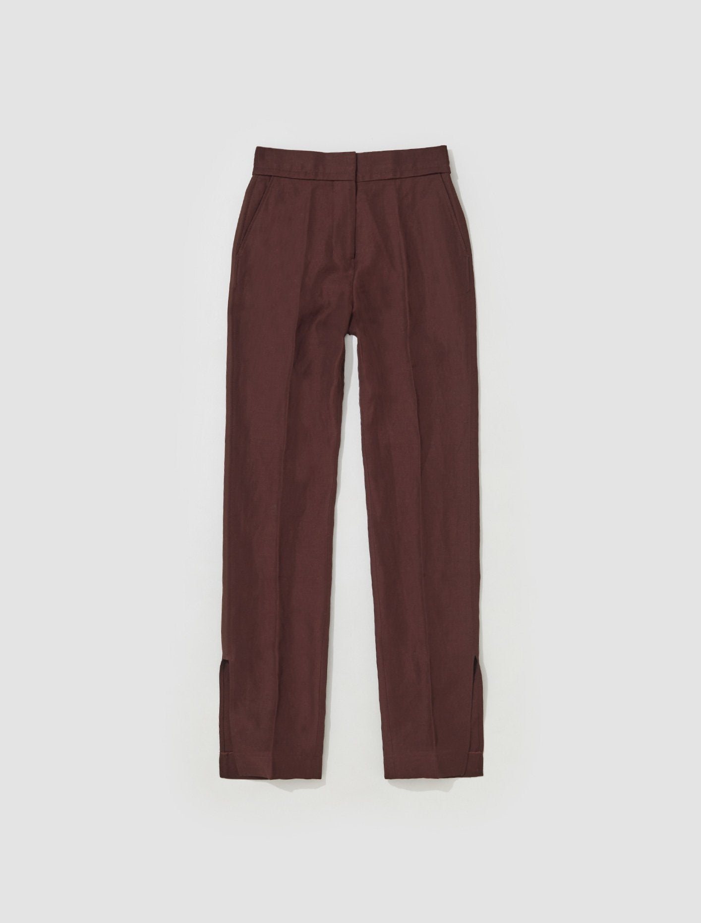 Le Pantalon Tibau in Dark Brown