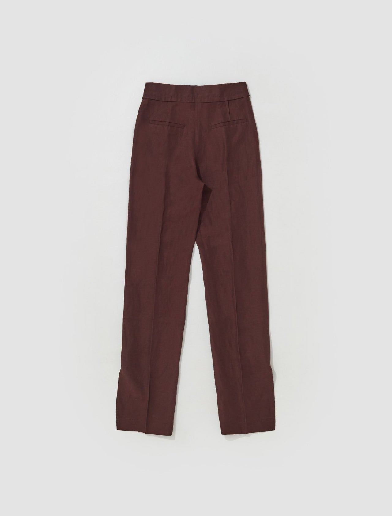 Le Pantalon Tibau in Dark Brown