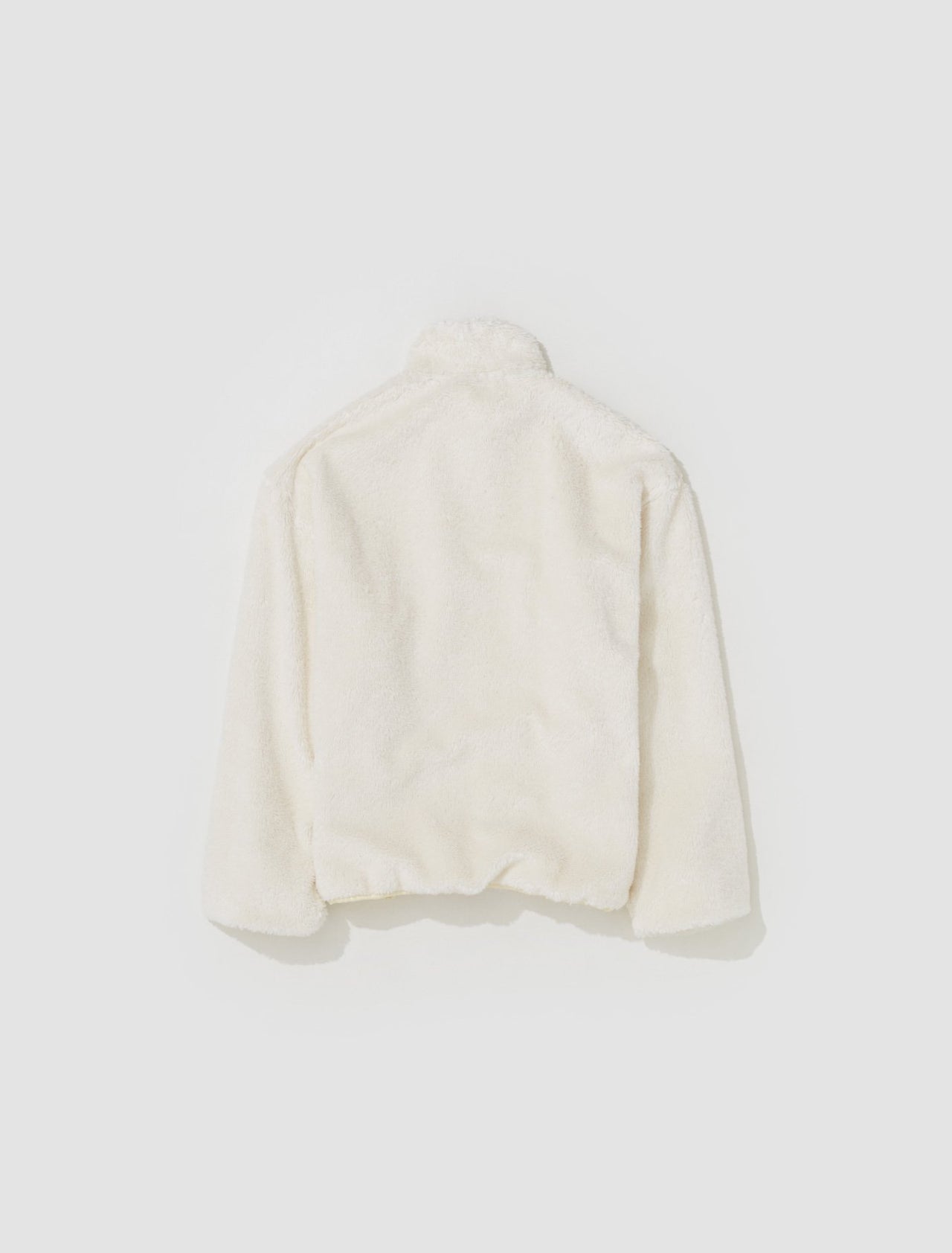 Zip-up Jacket in Coconut