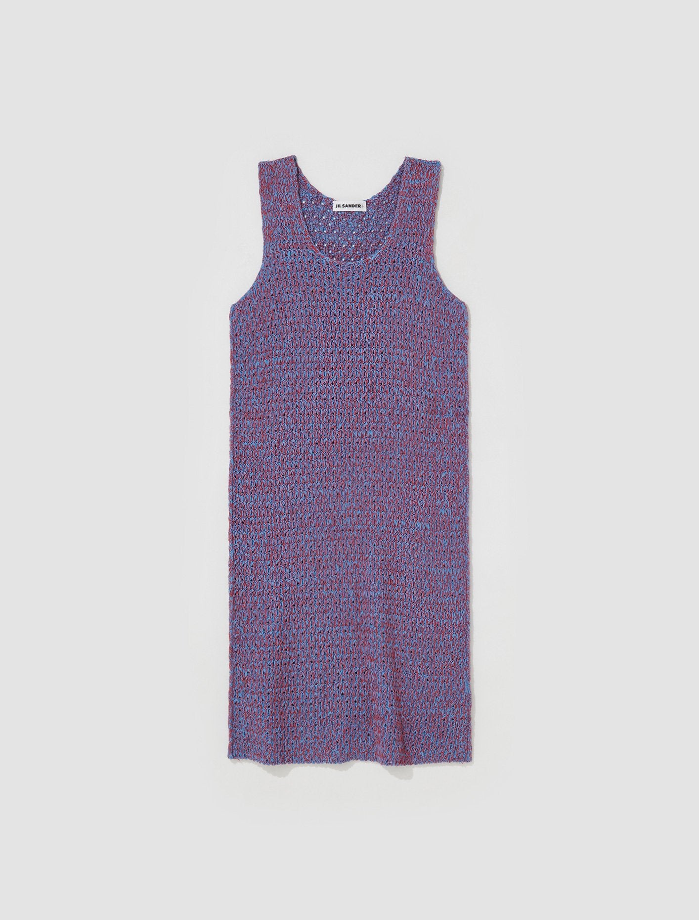 Woven Long Dress in Purple