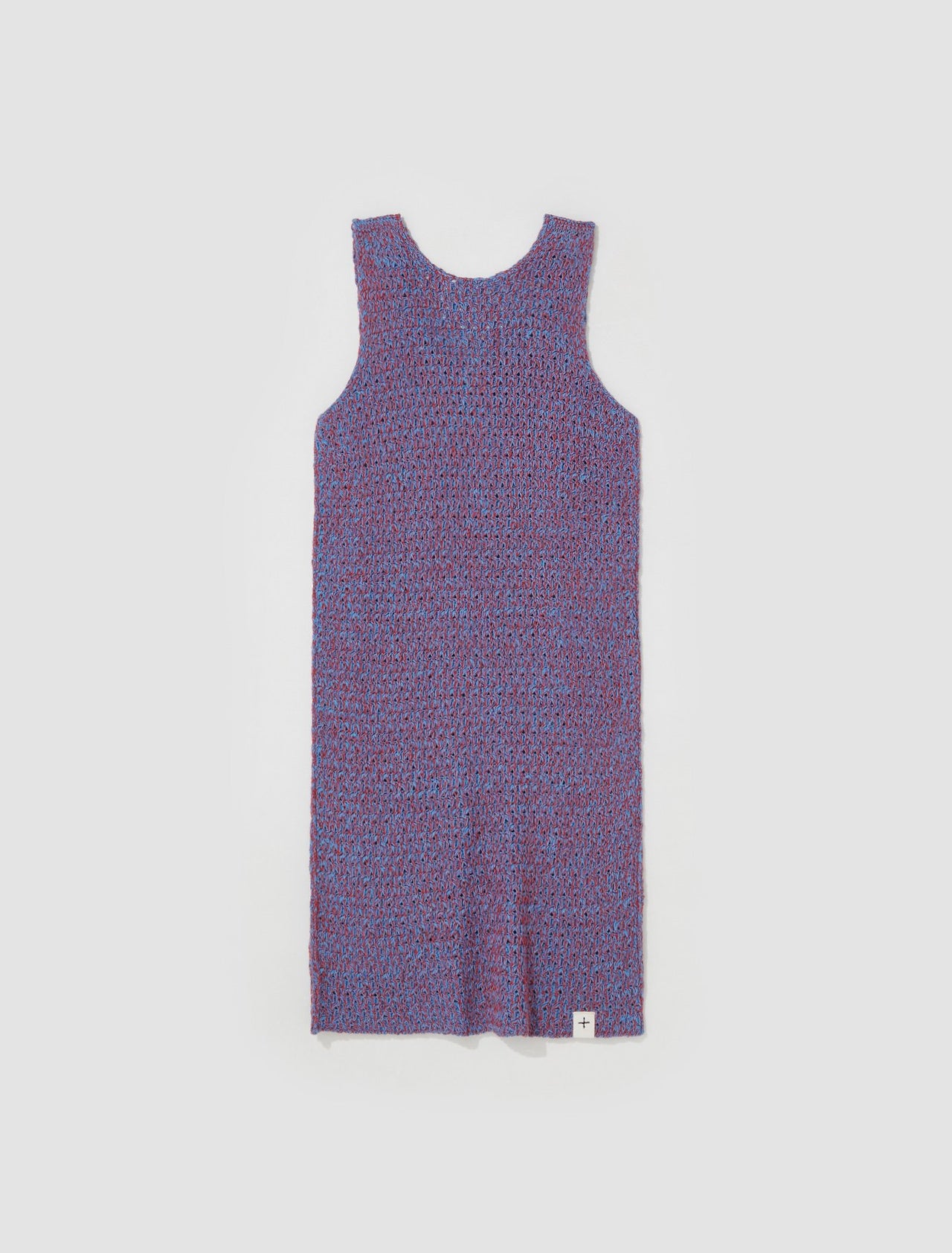 Woven Long Dress in Purple