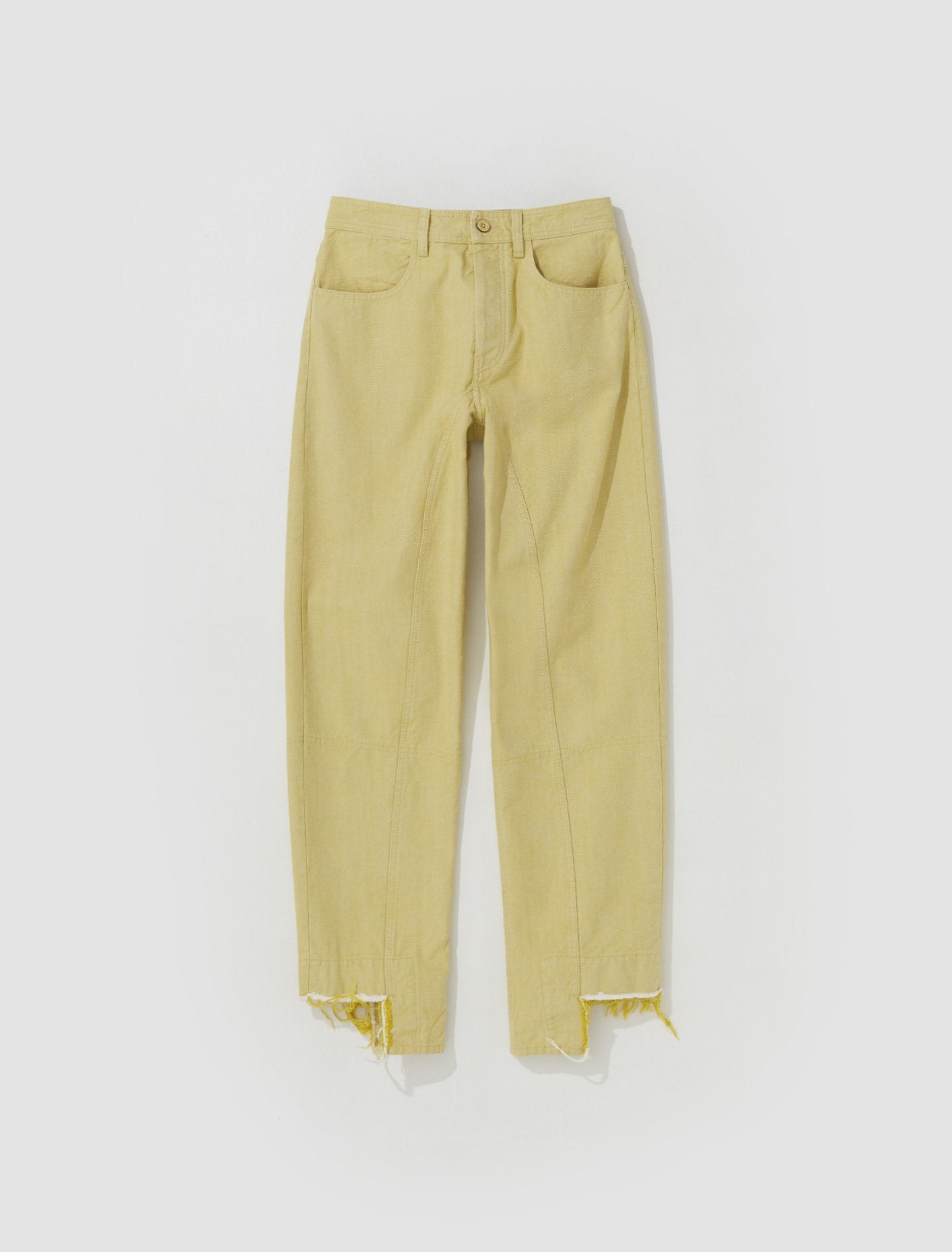 Organic Dyed Denim in Sunflower