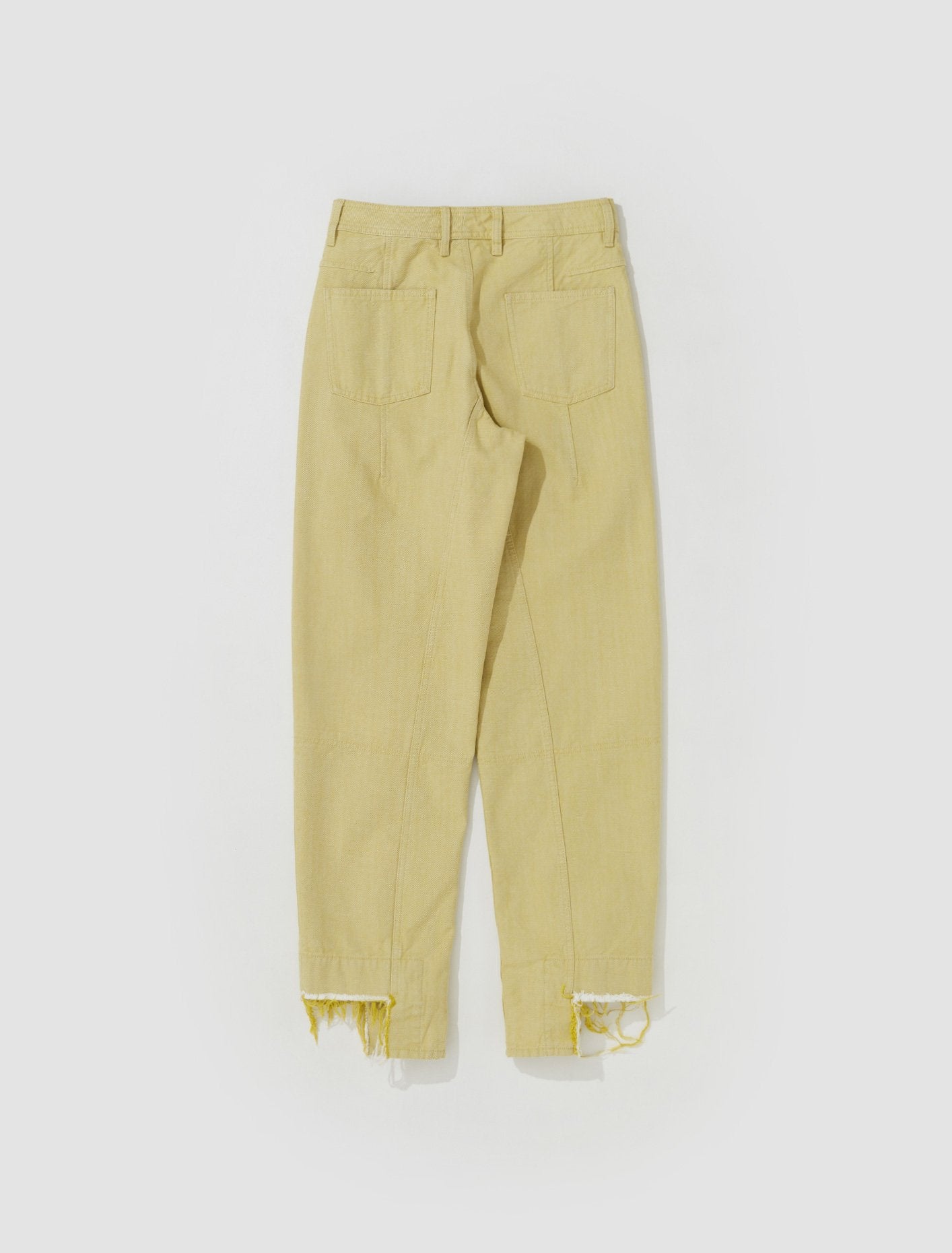 Organic Dyed Denim in Sunflower