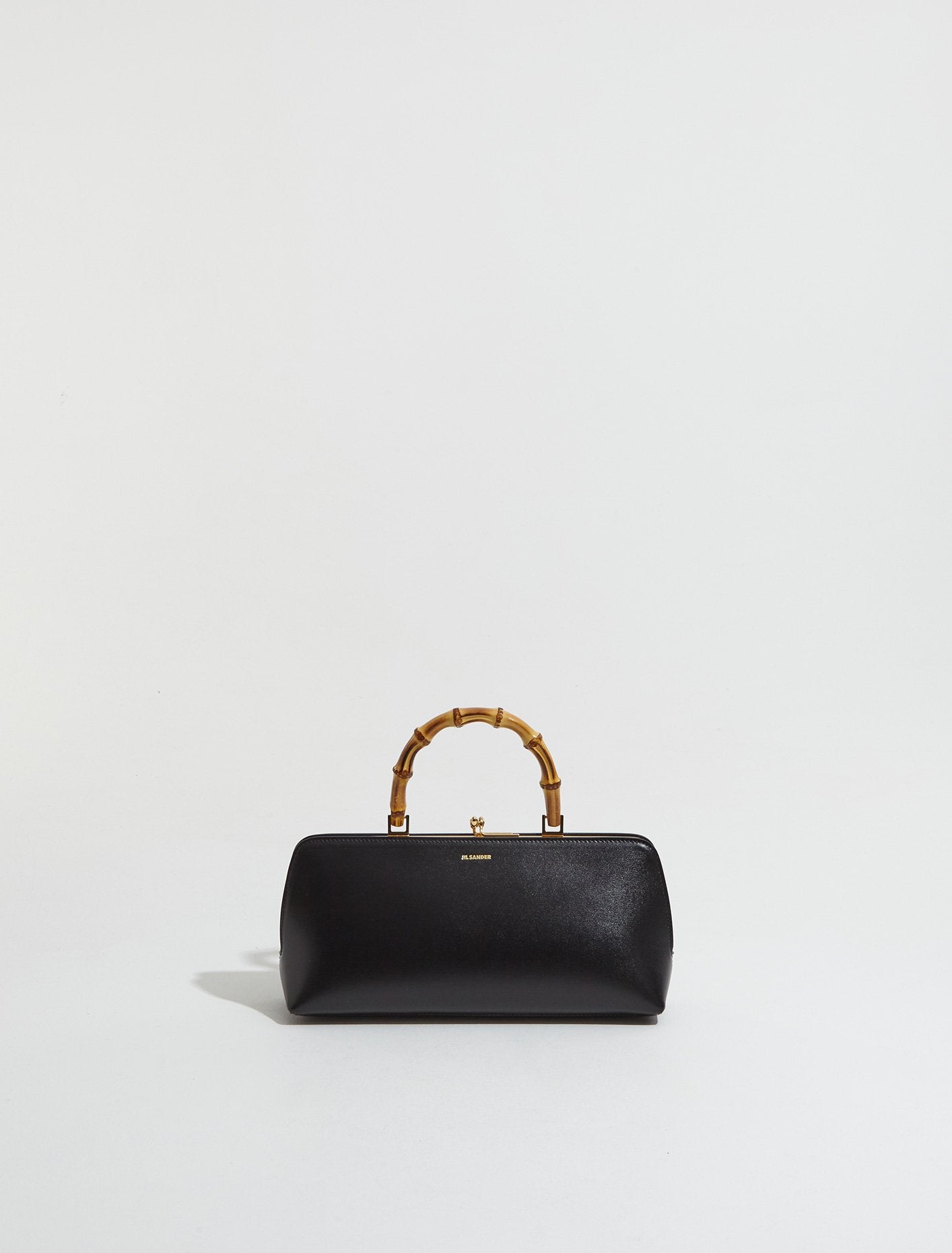 Goji Small Bamboo Bag in Black