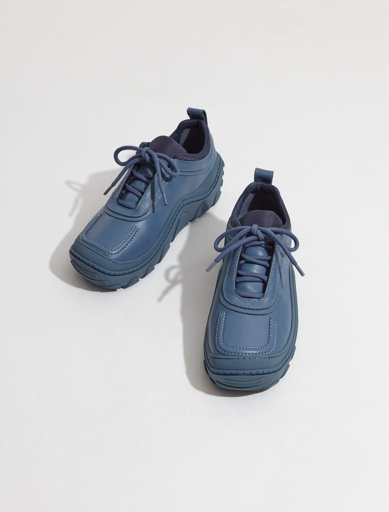 Tonkin Lace Up Shoe in Air Blue