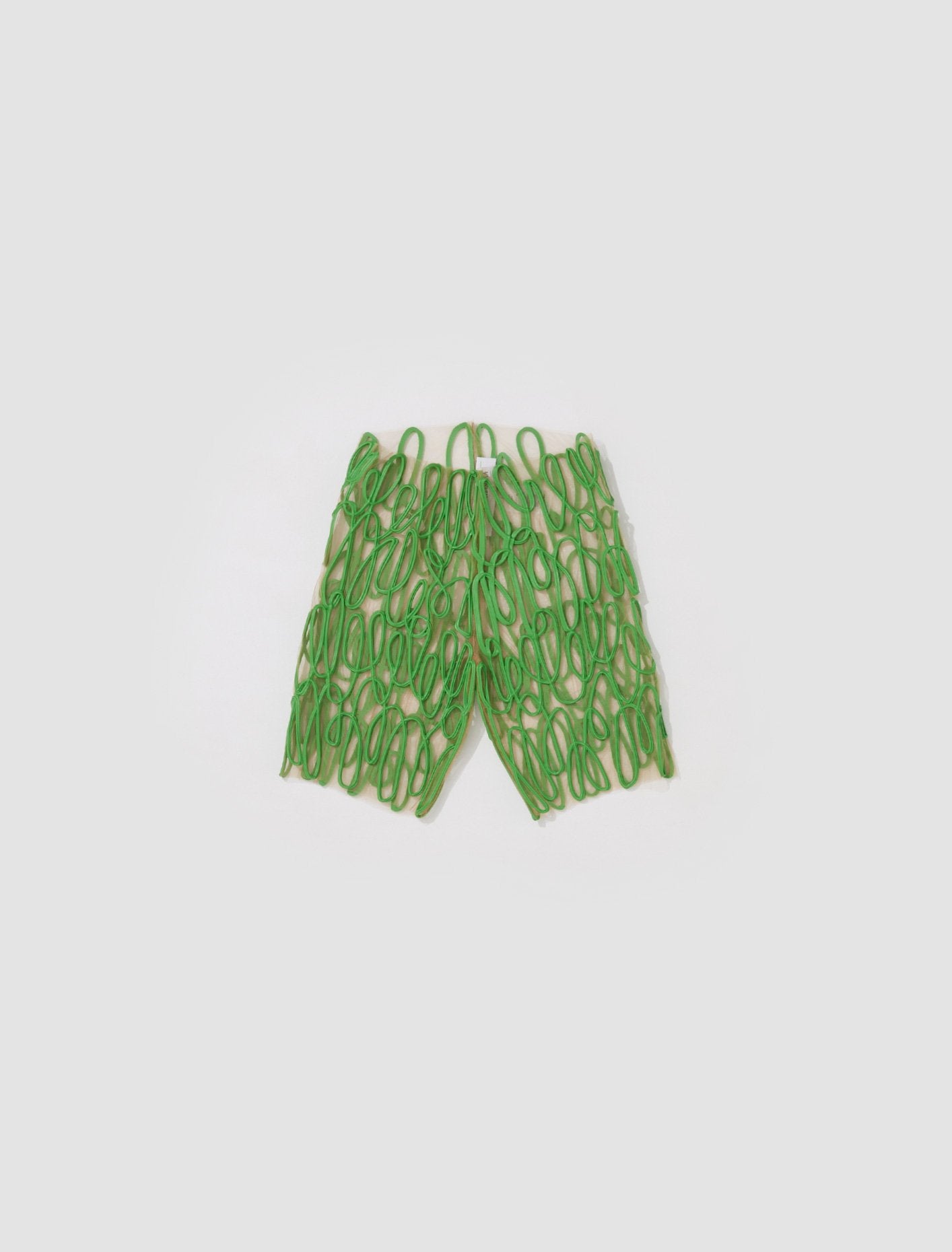 Big Print Shorts in Green