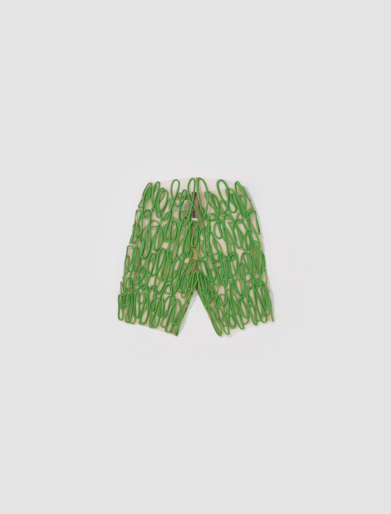 Big Print Shorts in Green