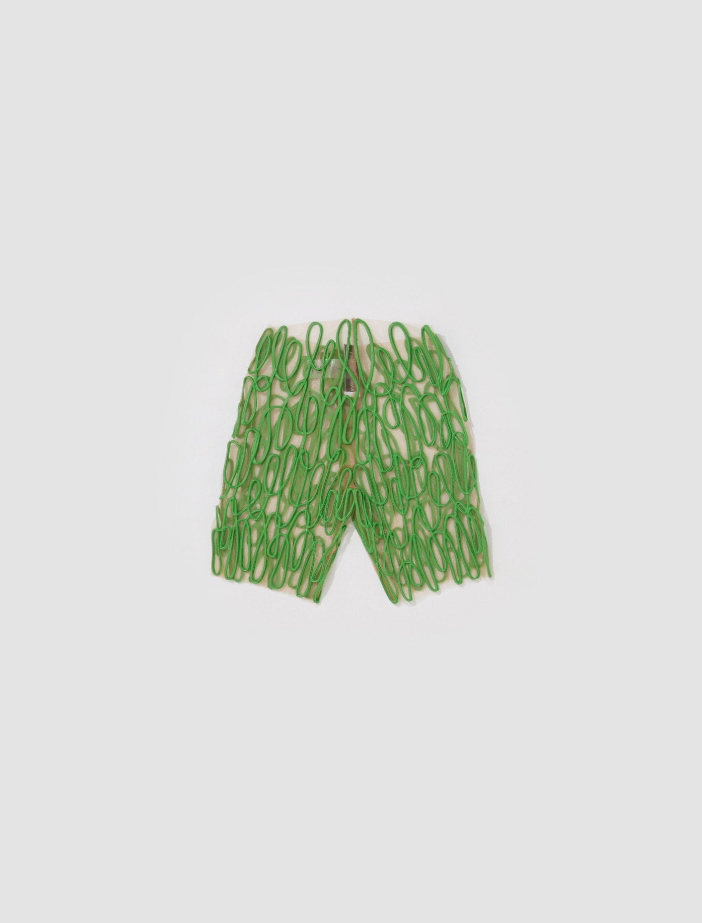 Big Print Shorts in Green