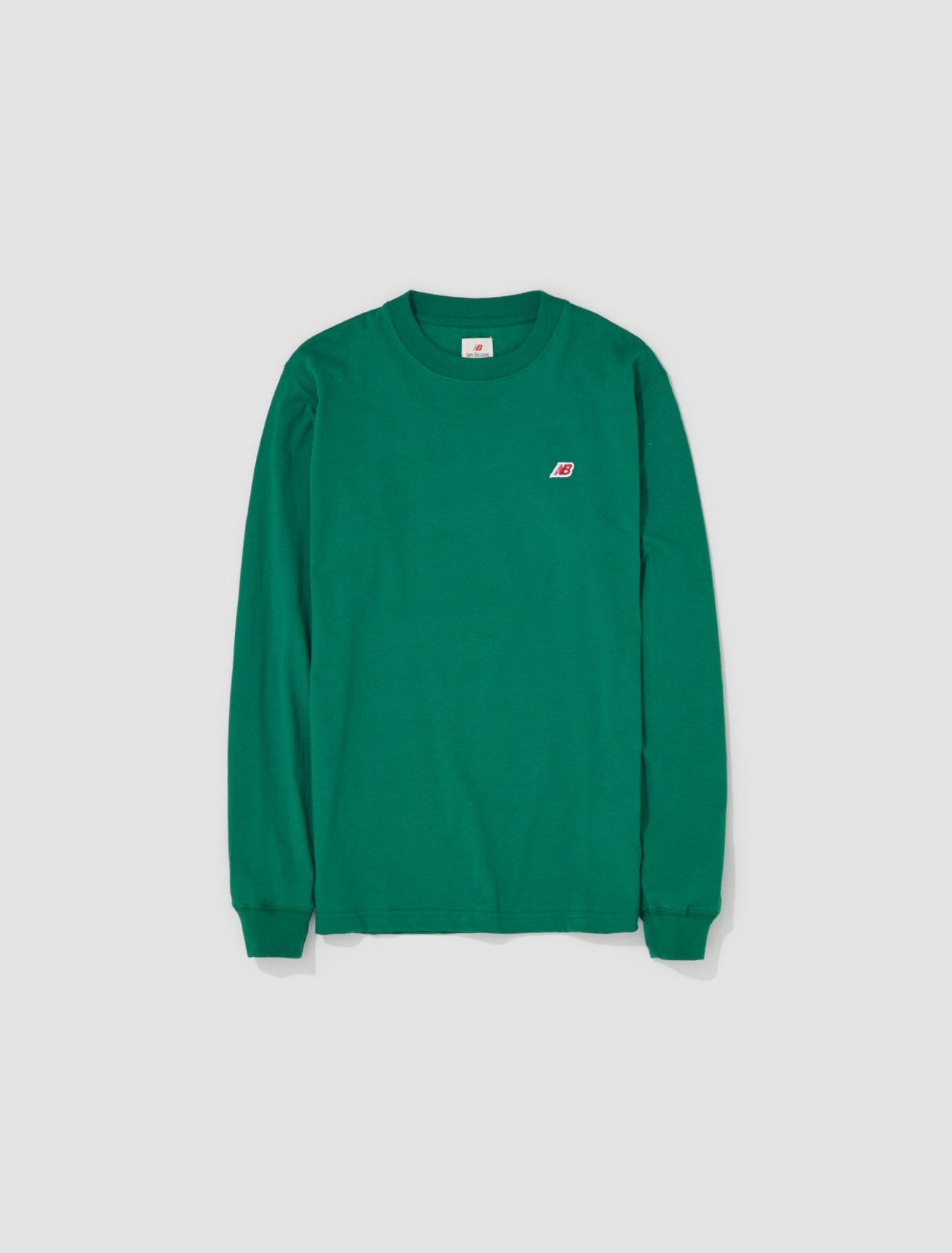 NB 'Made in USA' Long Sleeve T-Shirt in Classic Pine