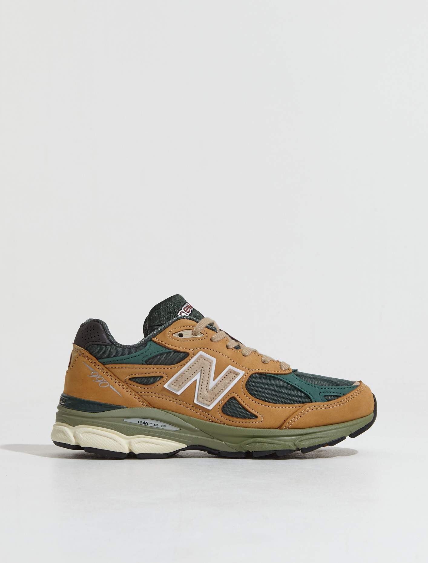 M990 v3 'Made in USA' Sneaker in Tan Green