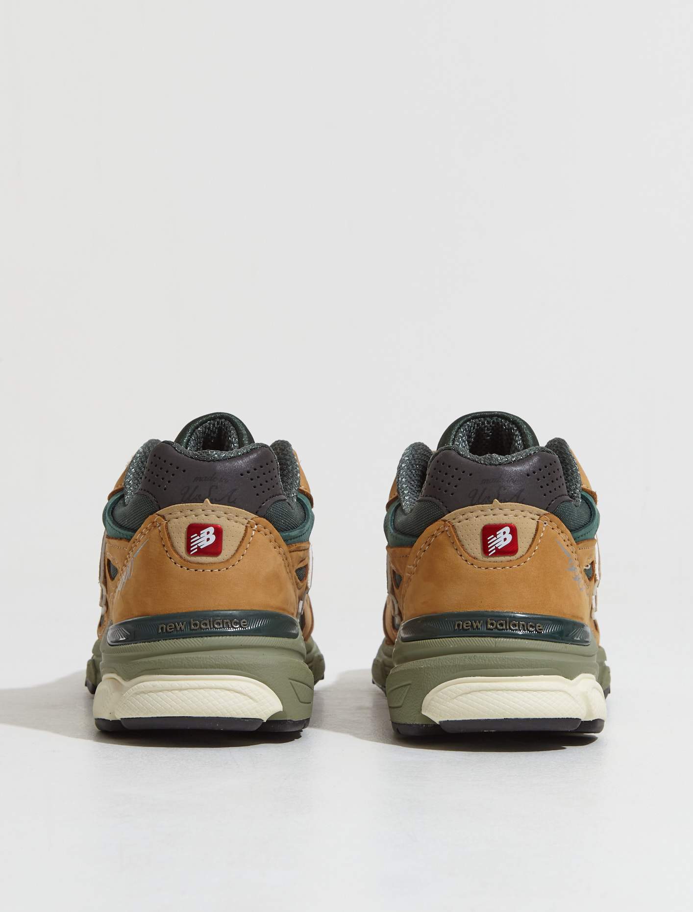 M990 v3 'Made in USA' Sneaker in Tan Green